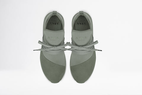 ARKK Collection Raven Nubuck S-E15 | Granite Green | Men Raven Granite Green