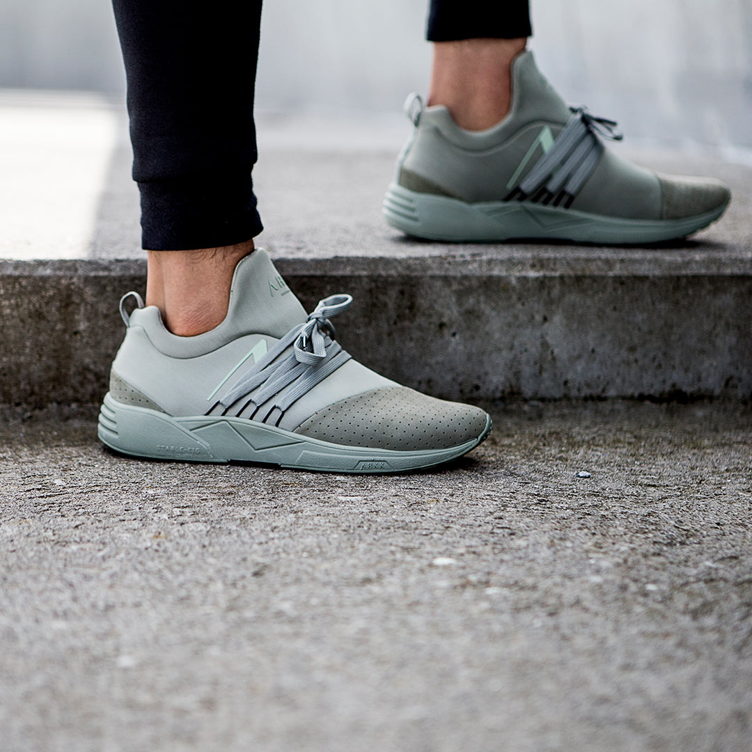 ARKK Collection Raven Nubuck S-E15 | Granite Green | Women Raven Granite Green