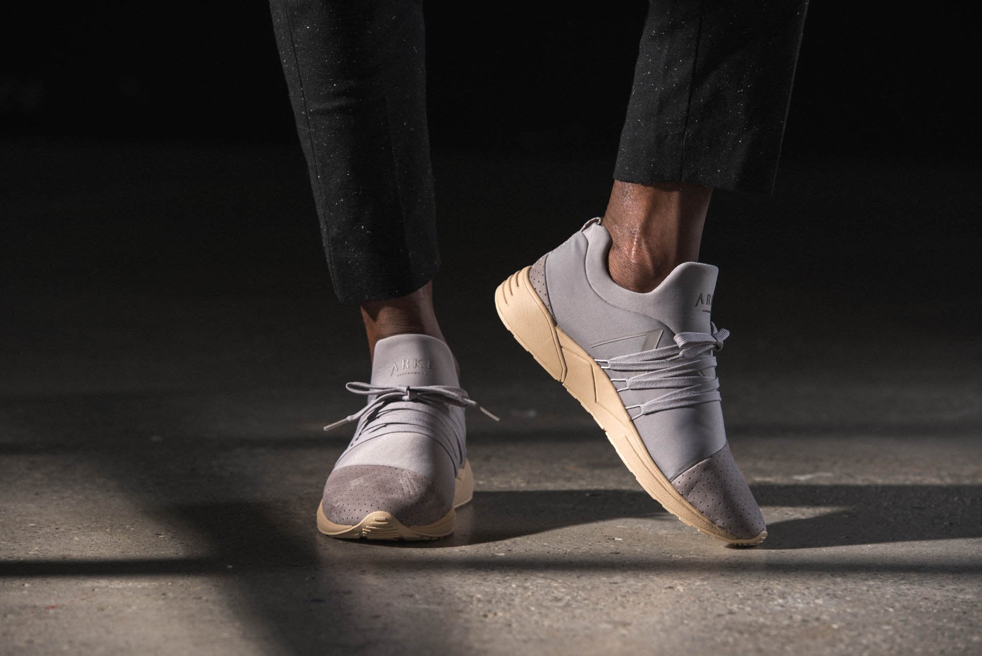 ARKK Copenhagen - Main Line Raven Nubuck S-E15 Grey Tan - Men Raven