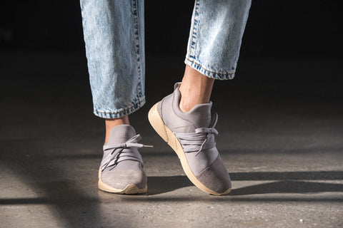 ARKK Collection Raven Nubuck S-E15 Grey Tan - Women Raven Grey