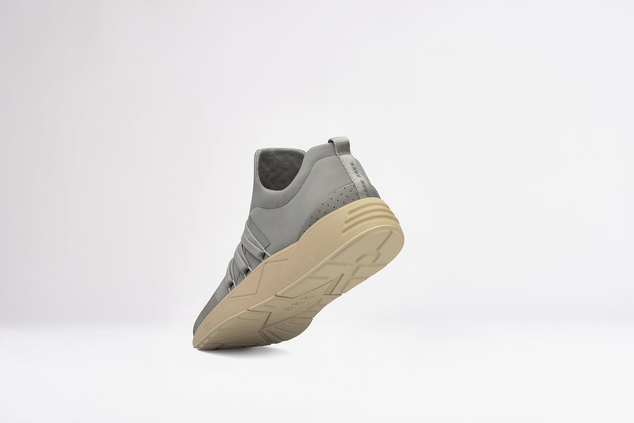 ARKK Collection Raven Nubuck S-E15 Grey Tan - Women Raven Grey