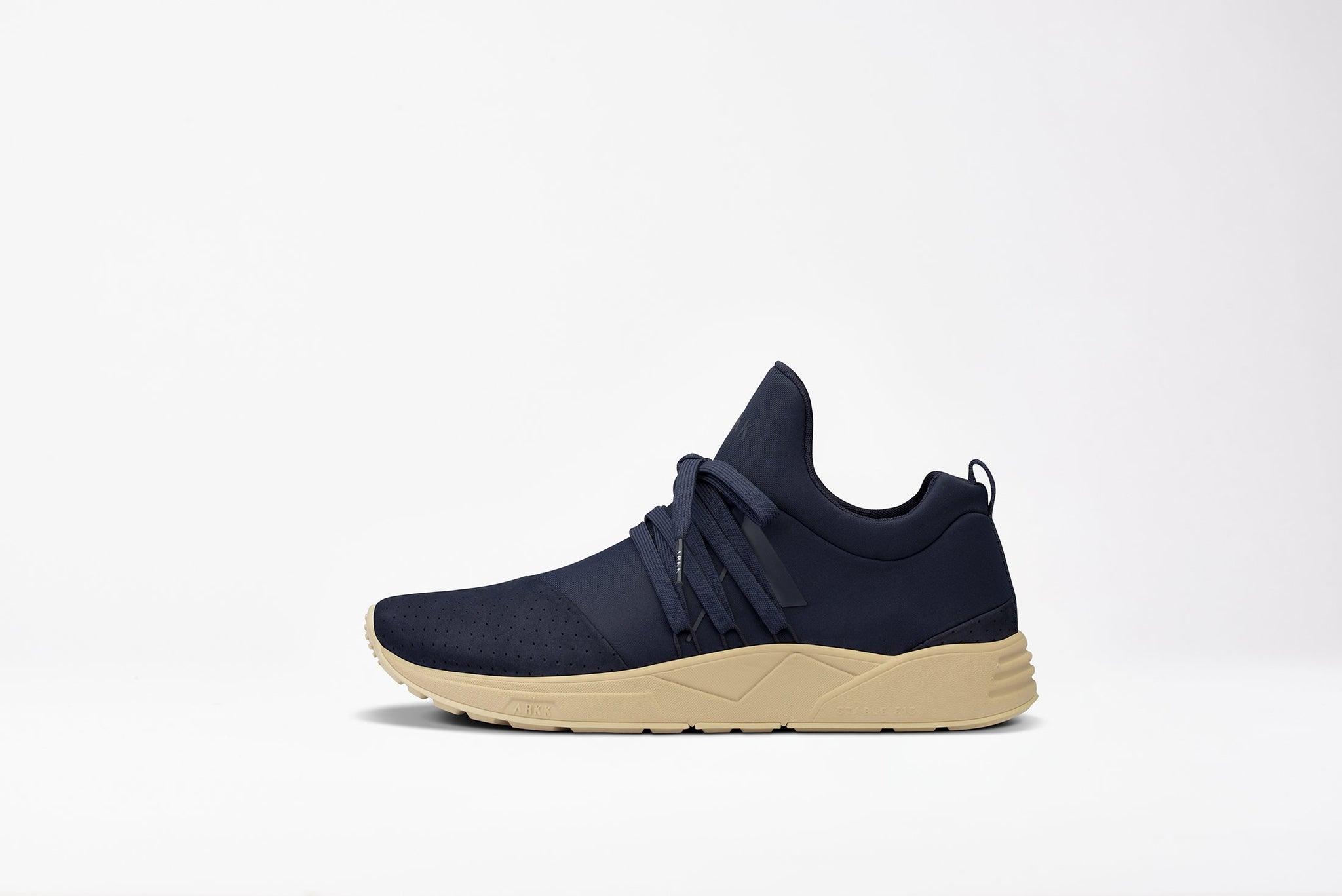 ARKK Copenhagen - Main Line Raven Nubuck S-E15 Navy Tan - Men Raven