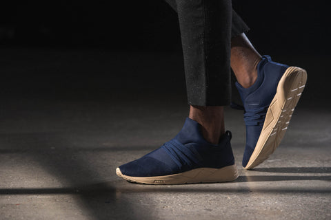 ARKK Collection Raven Nubuck S-E15 Navy Tan - Men Raven Navy
