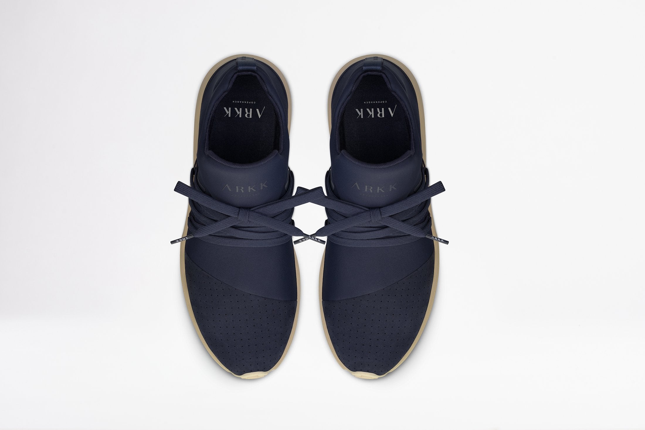 ARKK Copenhagen - Main Line Raven Nubuck S-E15 Navy Tan - Women Raven