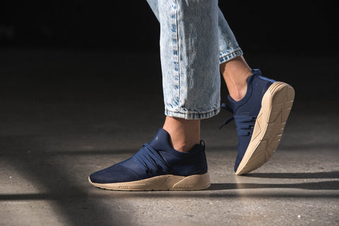 ARKK Collection Raven Nubuck S-E15 Navy Tan - Women Raven Navy