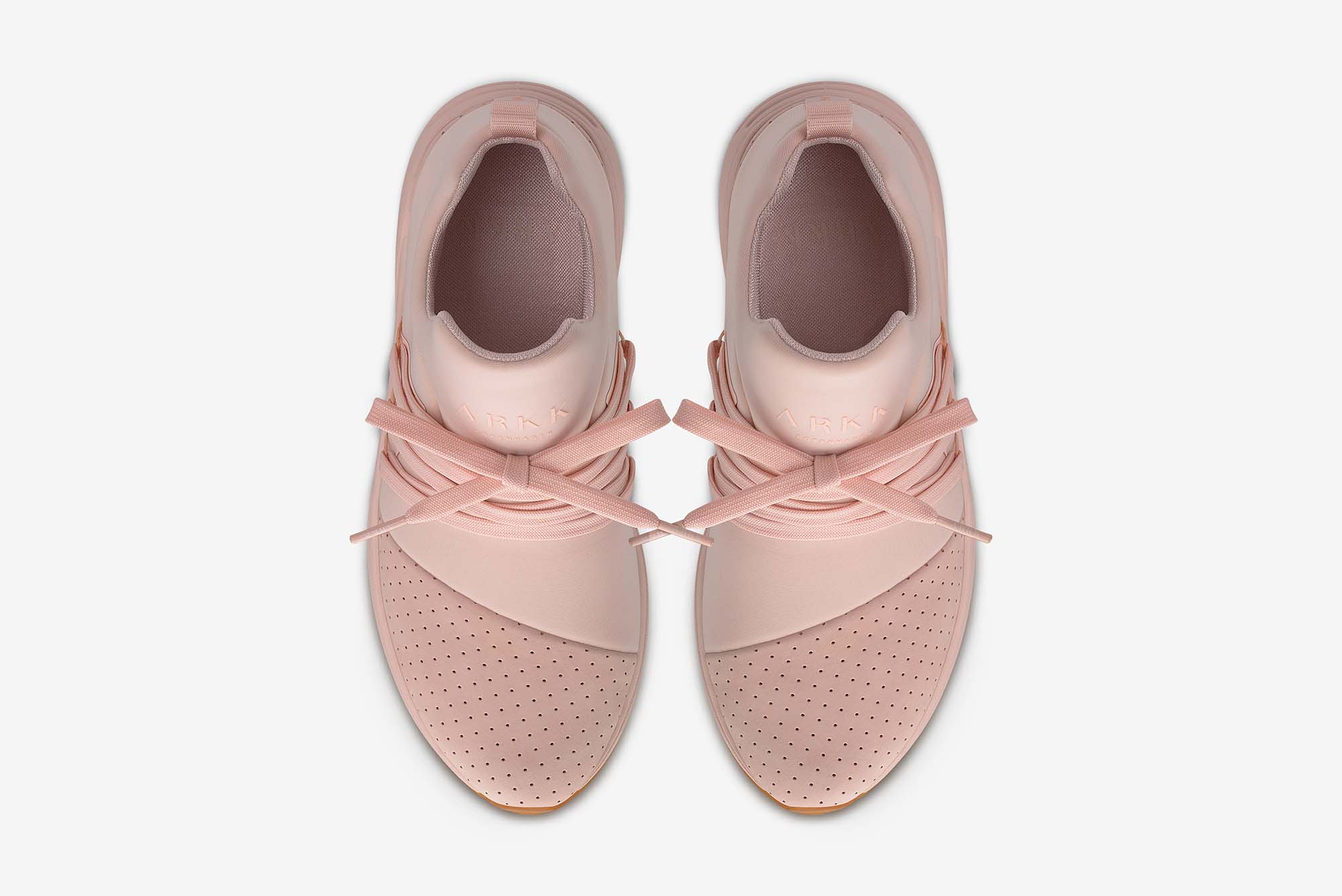 ARKK Collection Raven Nubuck S-E15 Pale Blush Gum - Women Raven Pale Blush