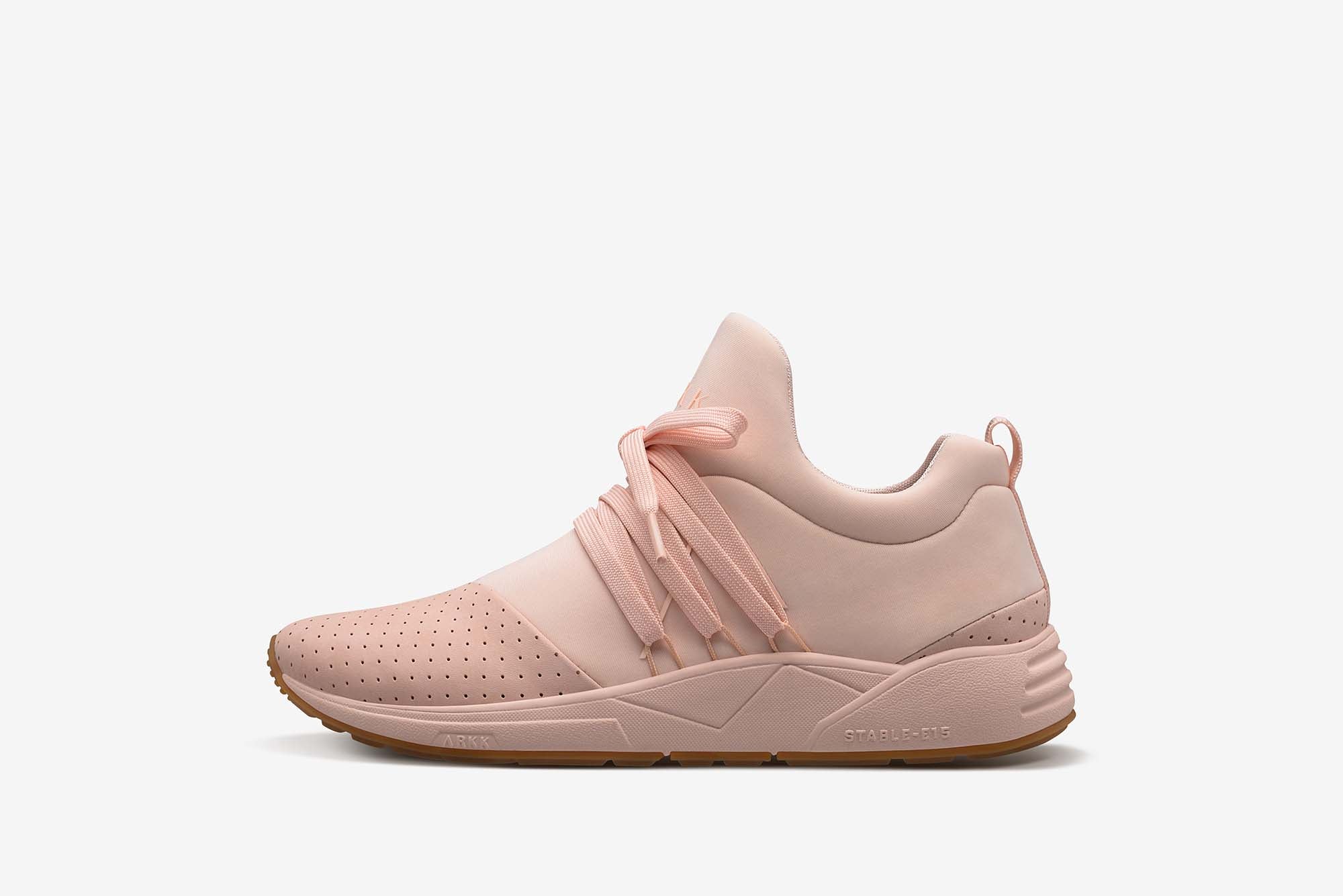 ARKK Collection Raven Nubuck S-E15 Pale Blush Gum - Women Raven Pale Blush