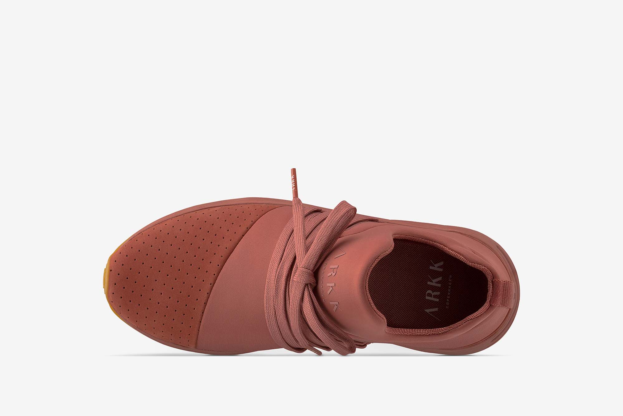 ARKK Copenhagen - Main Line Raven Nubuck S-E15 Reddish Brown Gum - Women Raven Reddish Brown Gum