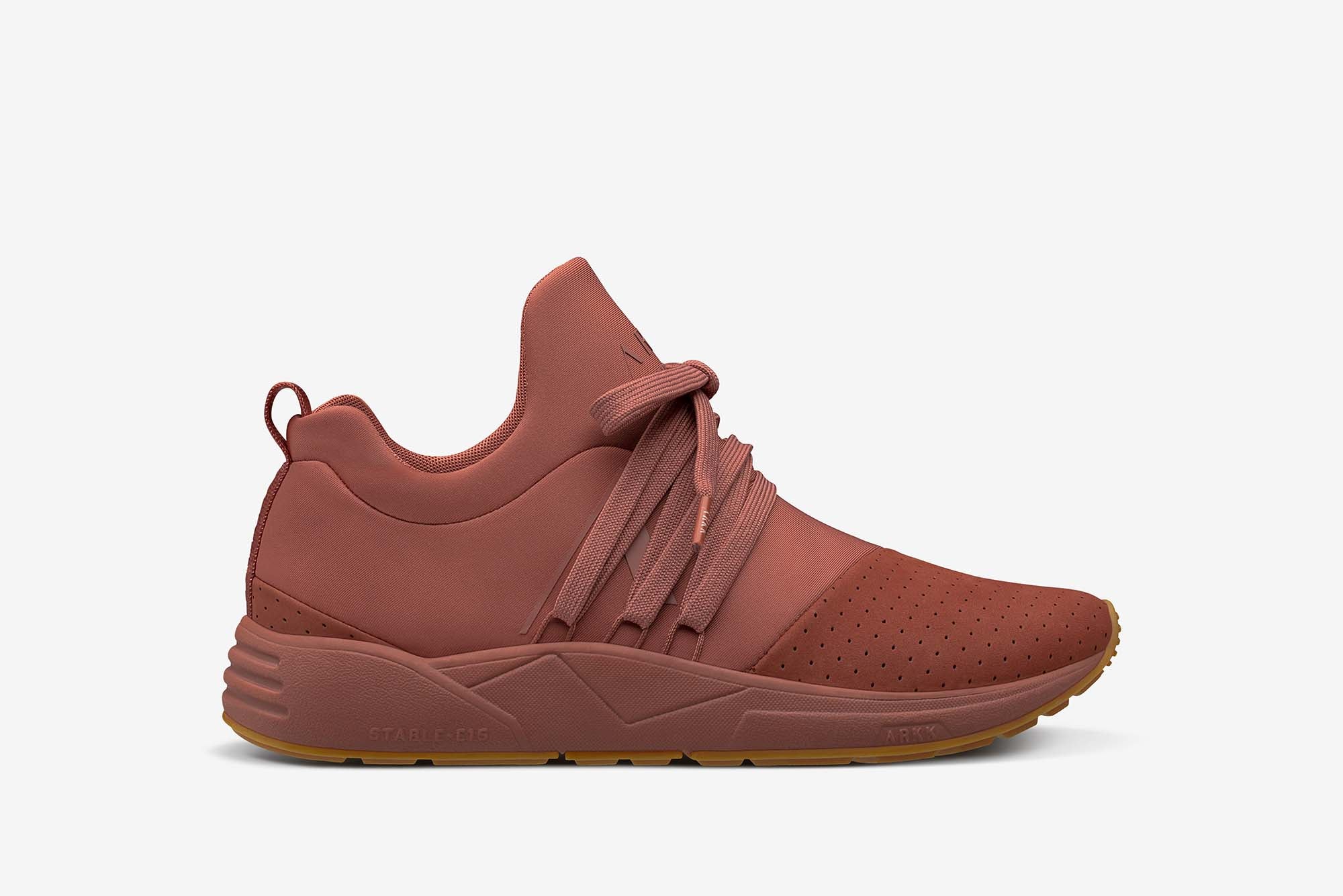 ARKK Copenhagen - Main Line Raven Nubuck S-E15 Reddish Brown Gum - Women Raven Reddish Brown Gum