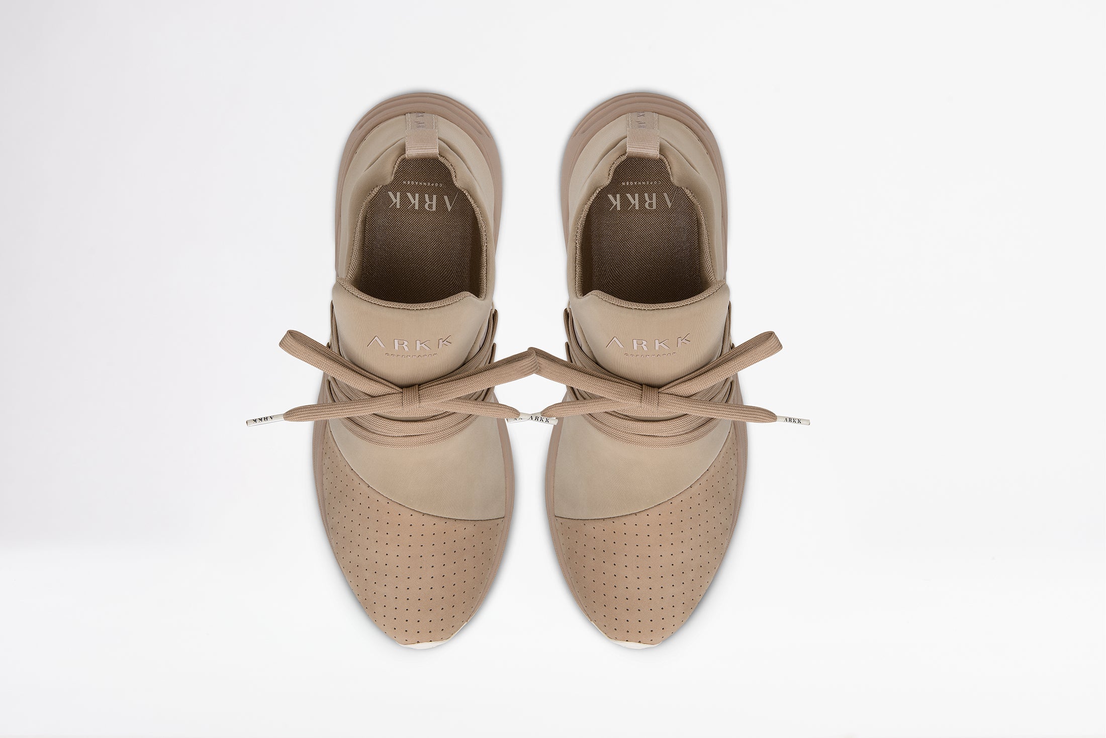 ARKK Collection Raven Nubuck S-E15 Roebuck Creme - Men Raven Roebuck