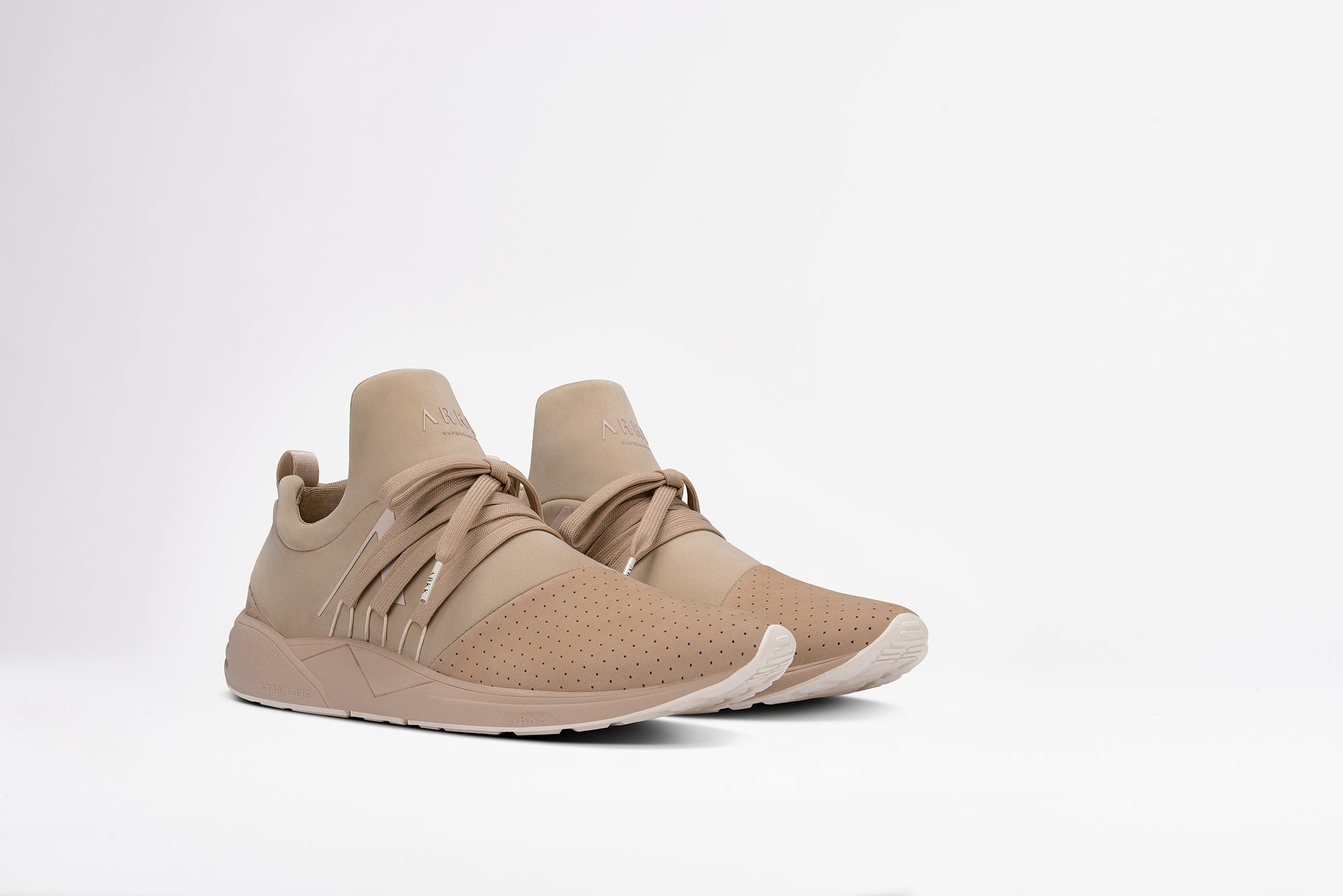 ARKK Collection Raven Nubuck S-E15 Roebuck Creme - Women Raven Roebuck