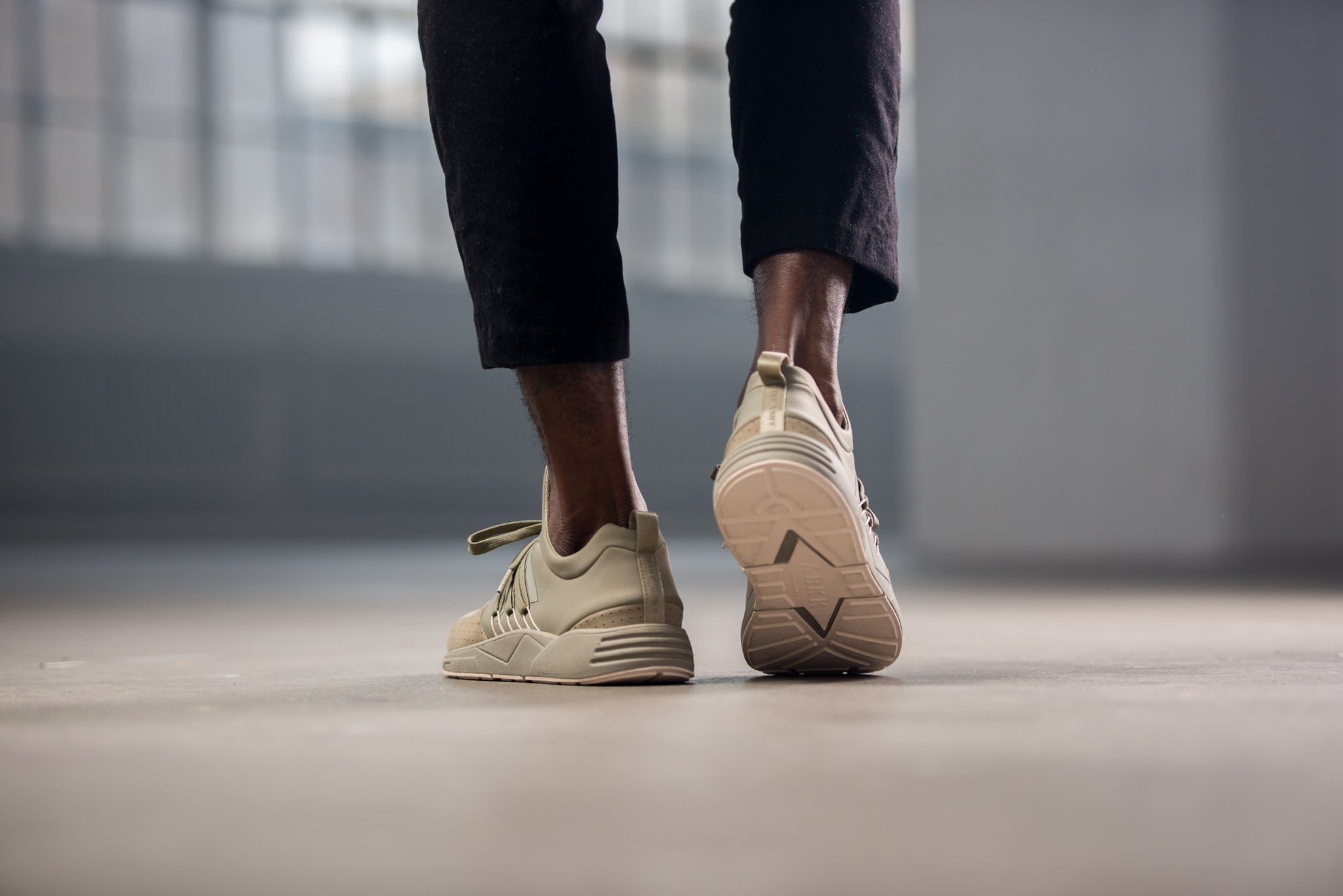 ARKK Collection Raven Nubuck S-E15 Soft Army Creme - Men Raven Soft Army