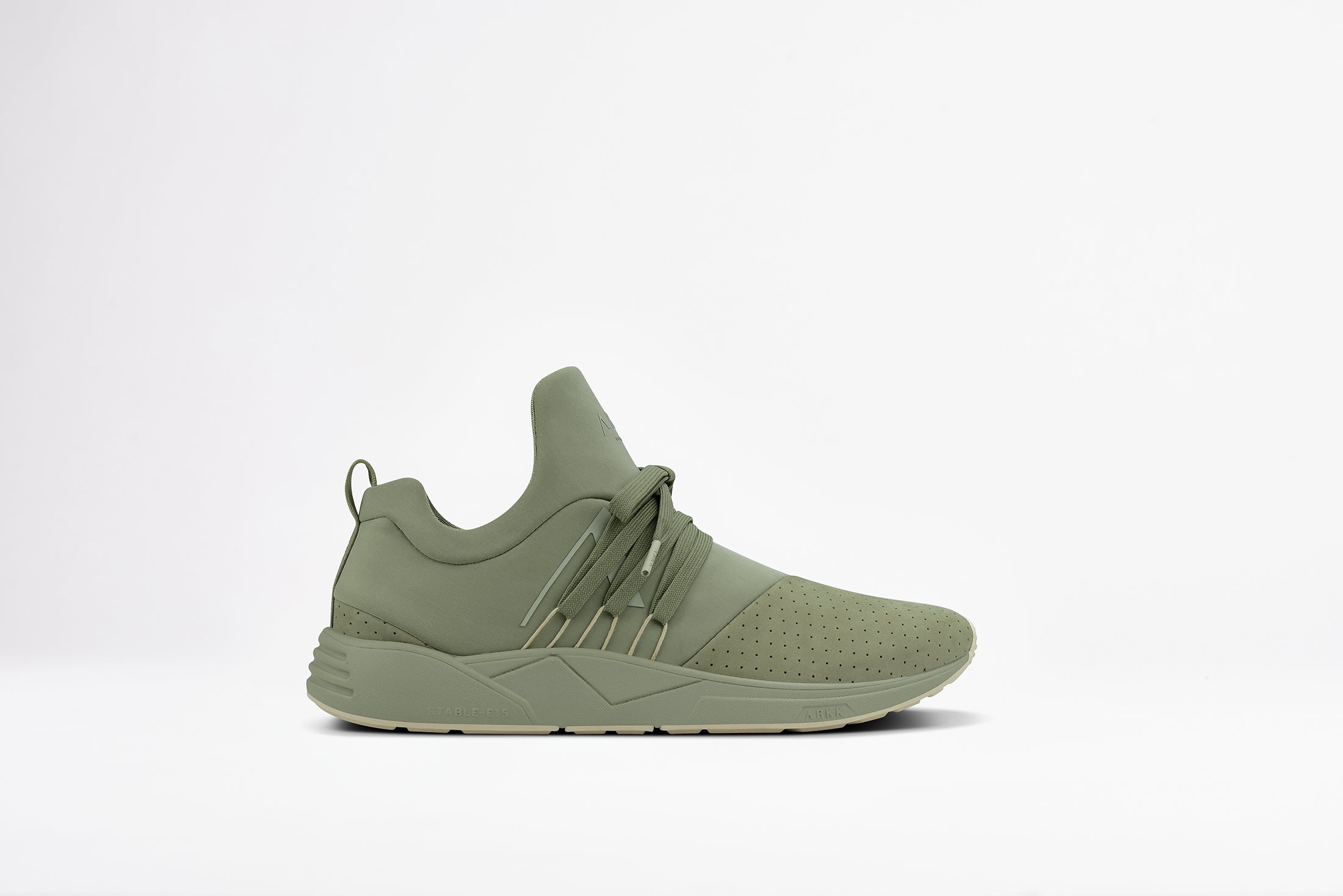 ARKK Collection Raven Nubuck S-E15 Soft Army Creme - Women Raven Soft Army