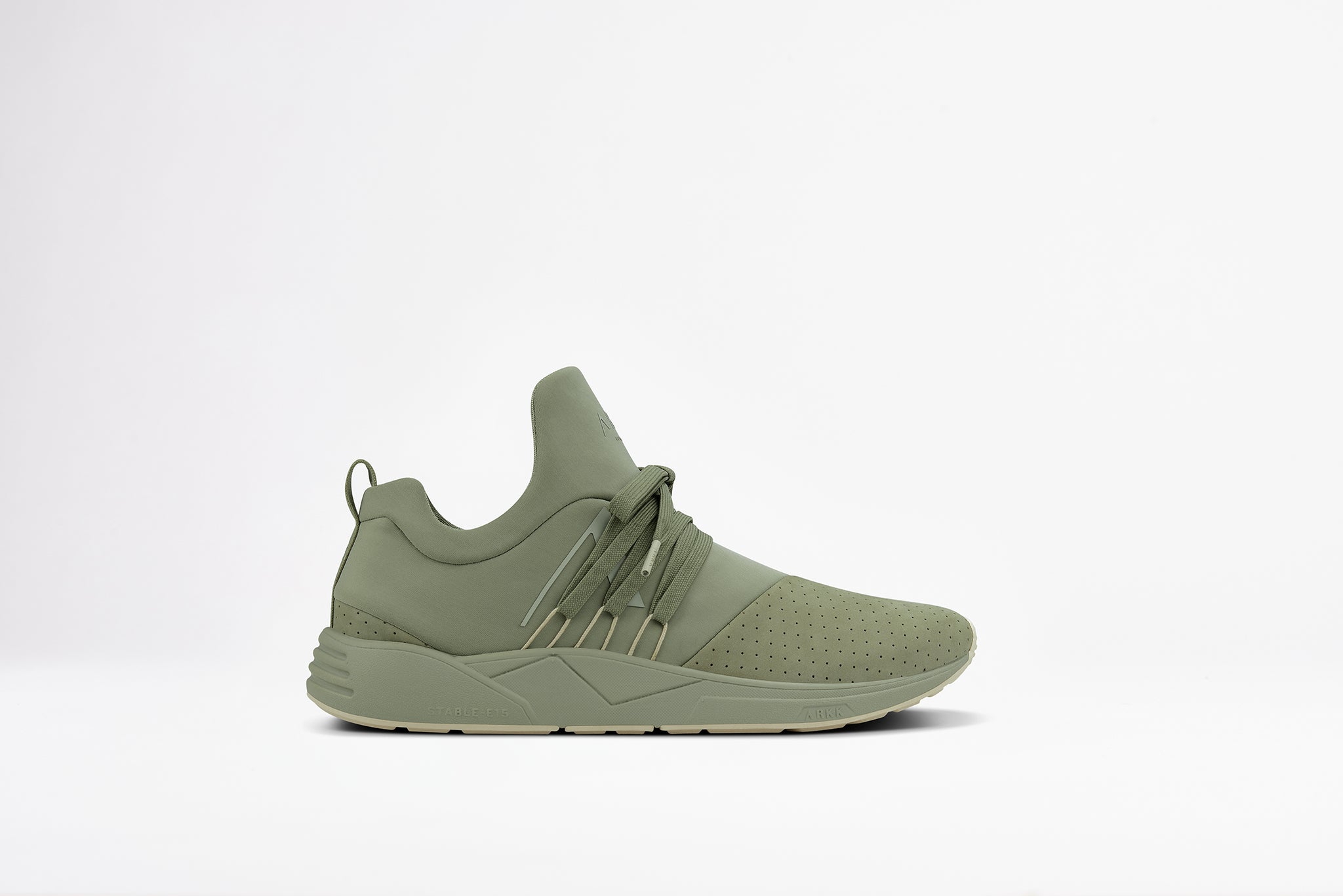 ARKK Collection Raven Nubuck S-E15 Soft Army Creme - Women Raven Soft Army