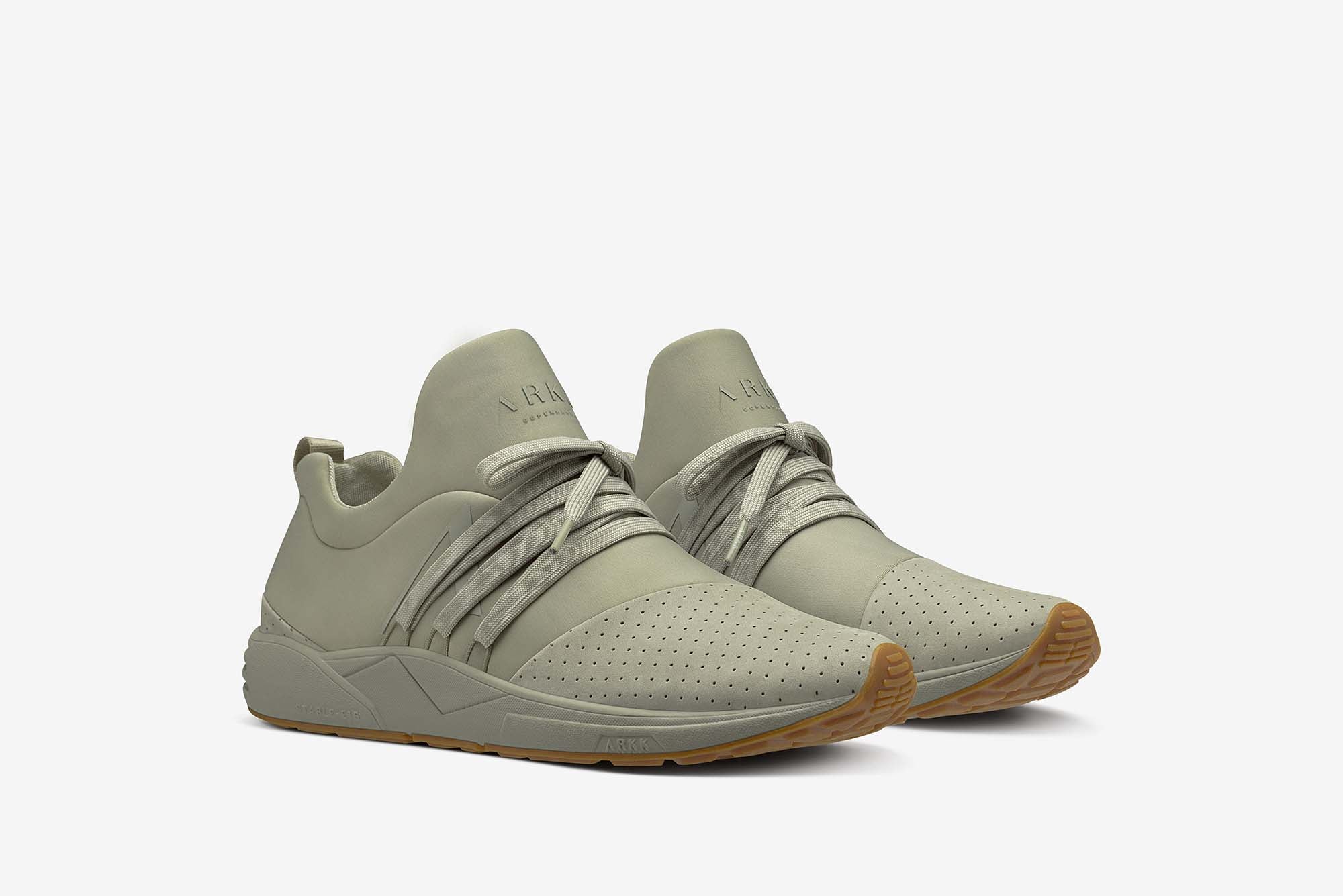 ARKK Copenhagen - Main Line Raven Nubuck S-E15 Soft Army Gum - Men Raven Soft Army Gum