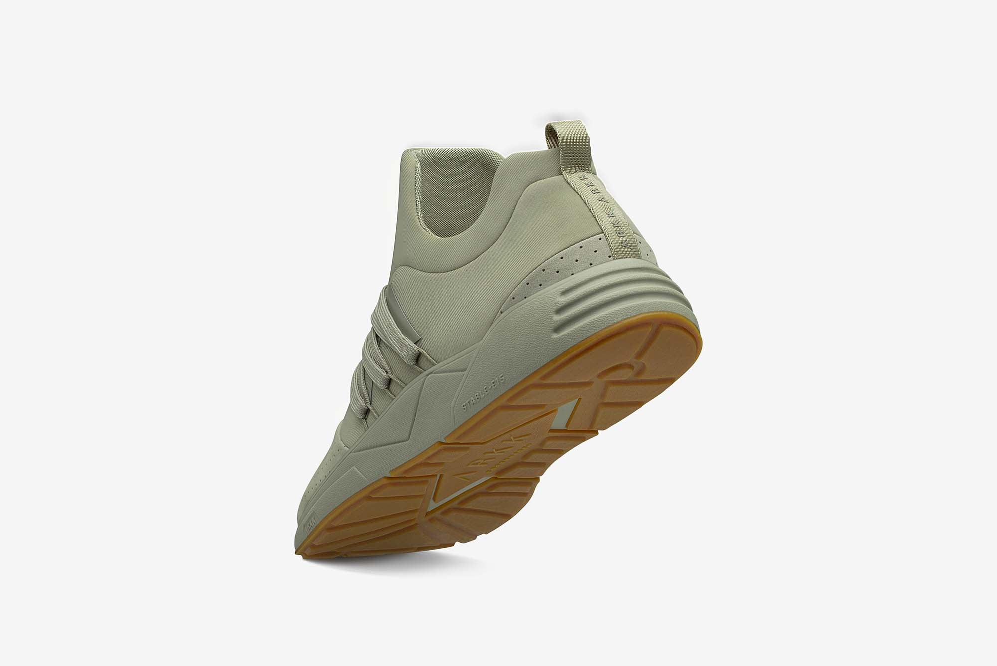 ARKK Collection Raven Nubuck S-E15 Soft Army Gum - Men Raven Soft Army Gum