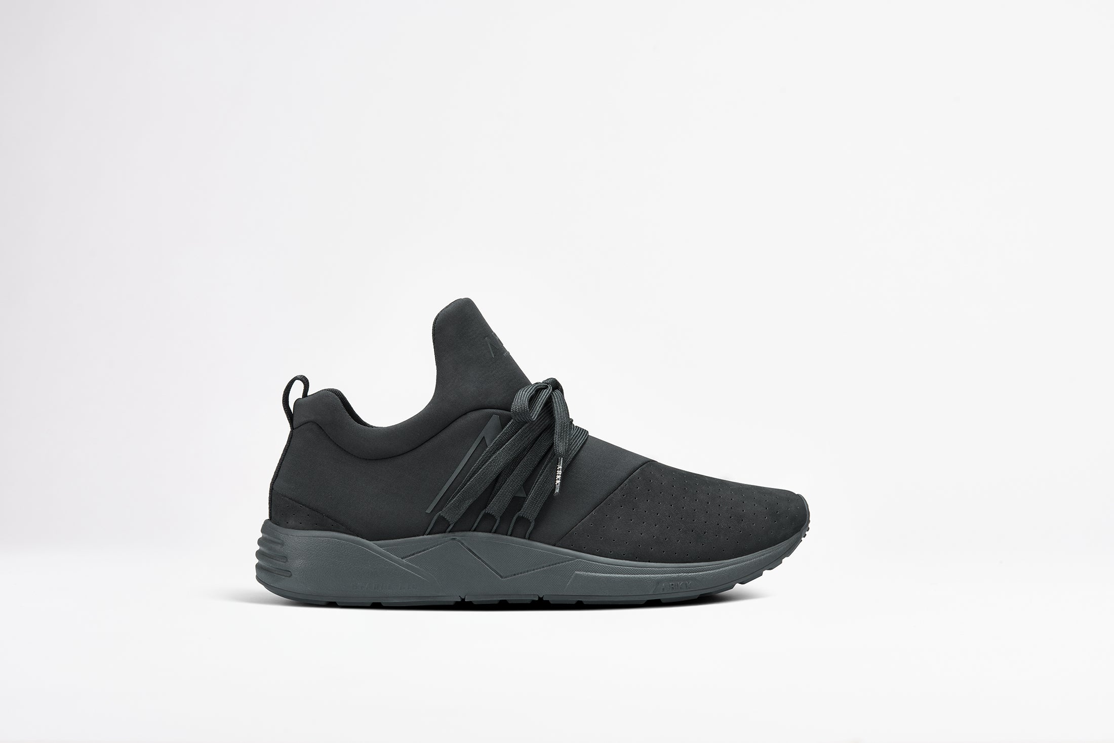 ARKK Collection Raven Nubuck S-E15 Triple Black - Men Raven Black