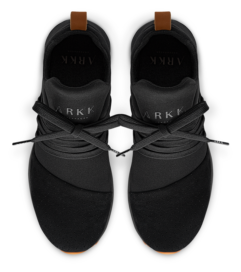 ARKK Collection Raven Nubuck S-E15 Vibram | Black Brown Gum | Men Raven