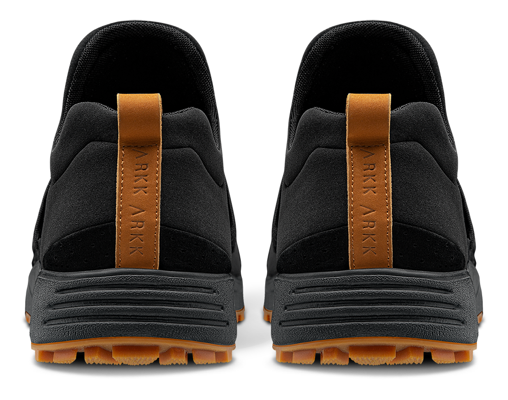ARKK Collection Raven Nubuck S-E15 Vibram | Black Brown Gum | Men Raven