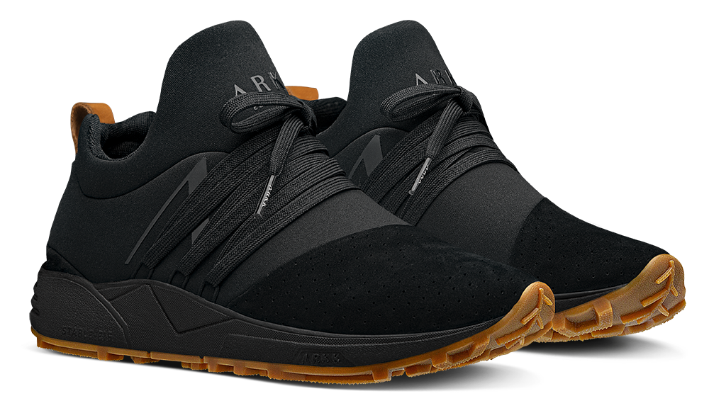 ARKK Collection Raven Nubuck S-E15 Vibram | Black Brown Gum | Women Raven