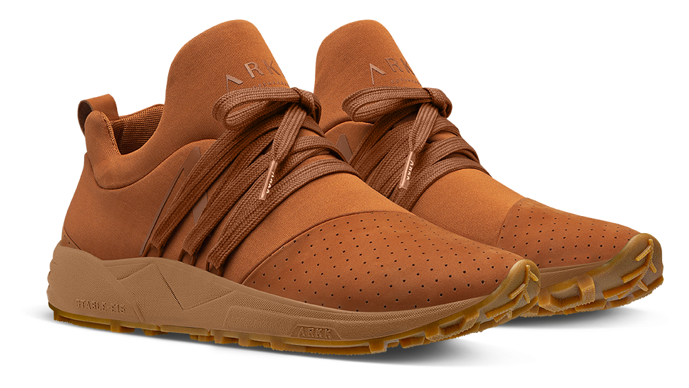 ARKK Collection Raven Nubuck S-E15 Vibram | Caramel Cafe Brown Gum | Women Raven