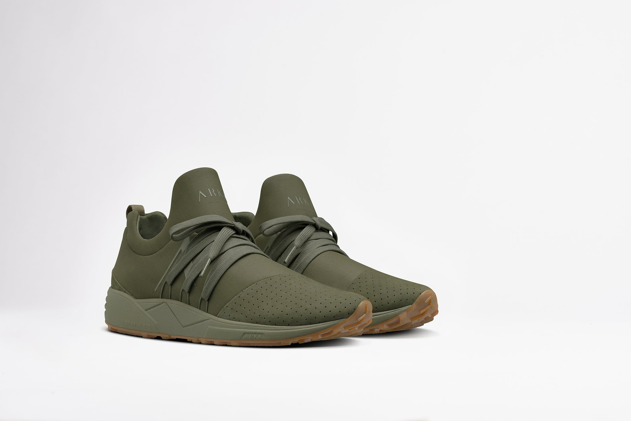 ARKK Collection Raven Nubuck S-E15 Vibram® Dark Army Gum-Men Raven Dark Army