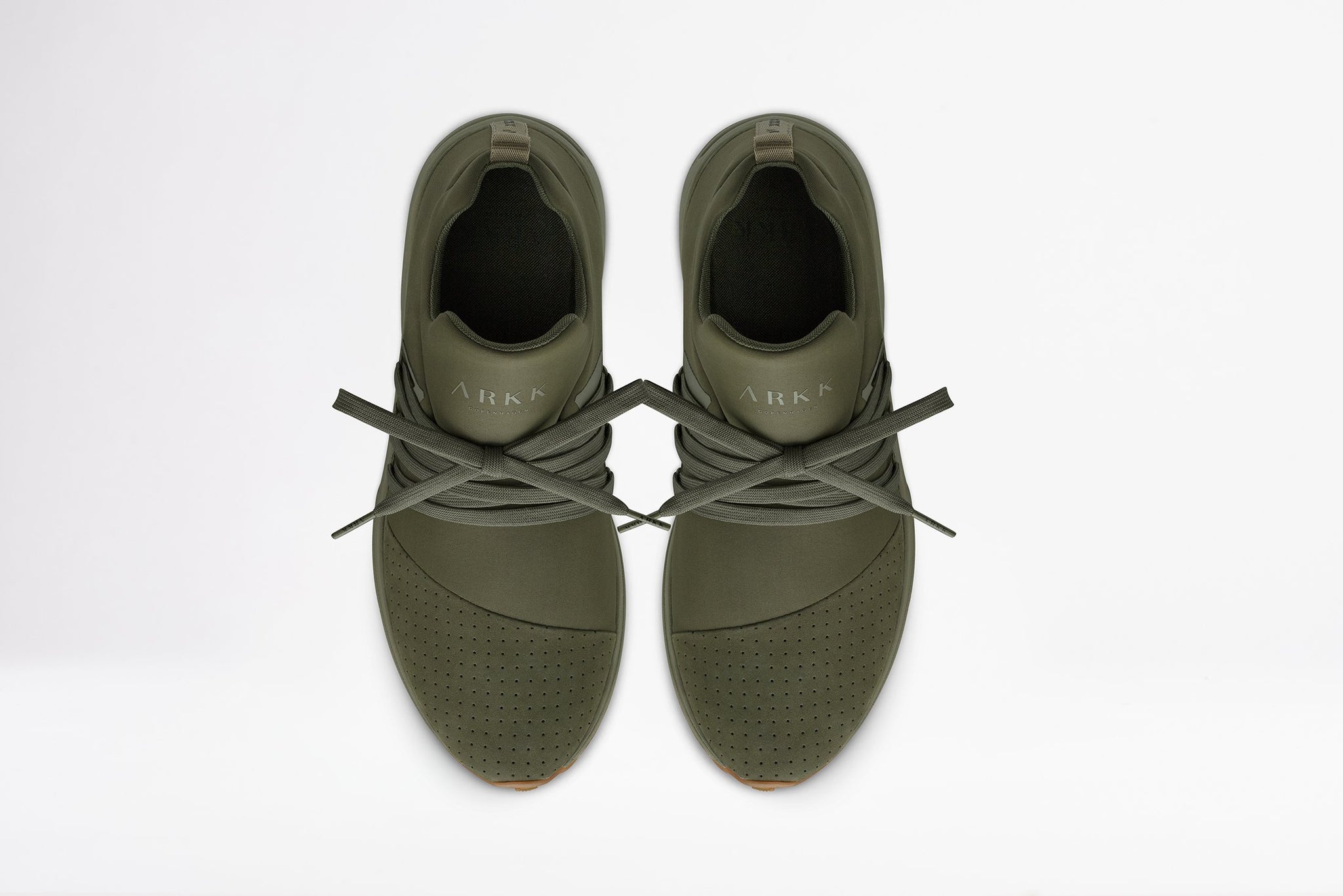 ARKK Copenhagen - Main Line Raven Nubuck S-E15 Vibram® Dark Army Gum-Men Raven Dark Army