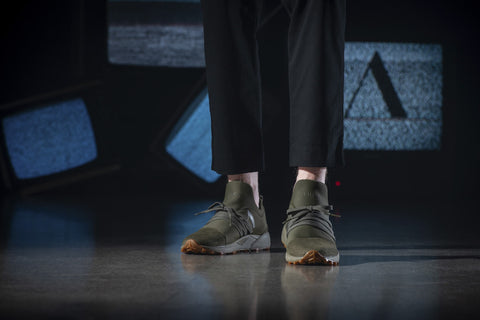 ARKK Copenhagen - Main Line Raven Nubuck S-E15 Vibram® Dark Army Gum-Men Raven Dark Army