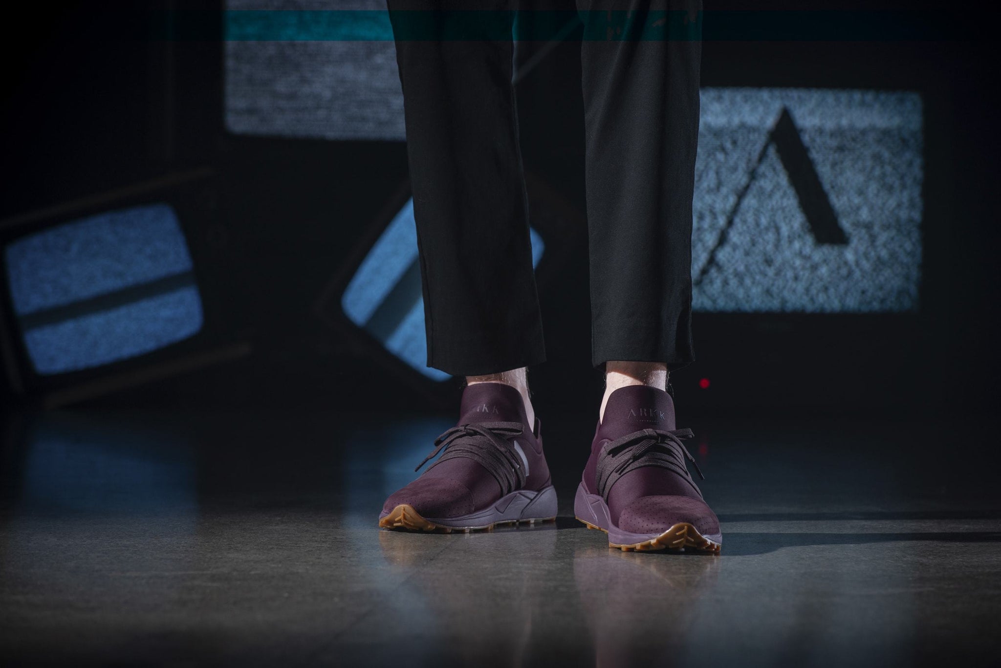ARKK Copenhagen - Main Line Raven Nubuck S-E15 Vibram® Dark Bordeaux Gum-Men Raven Dark Bordeaux