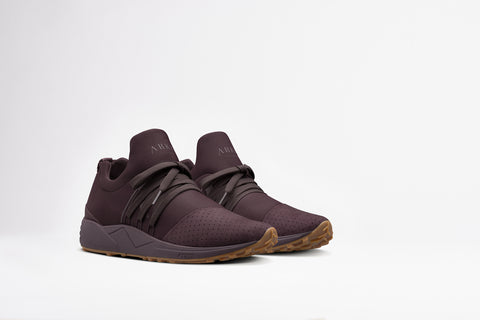 ARKK Collection Raven Nubuck S-E15 Vibram® Dark Bordeaux Gum - Men Raven Dark Bordeaux