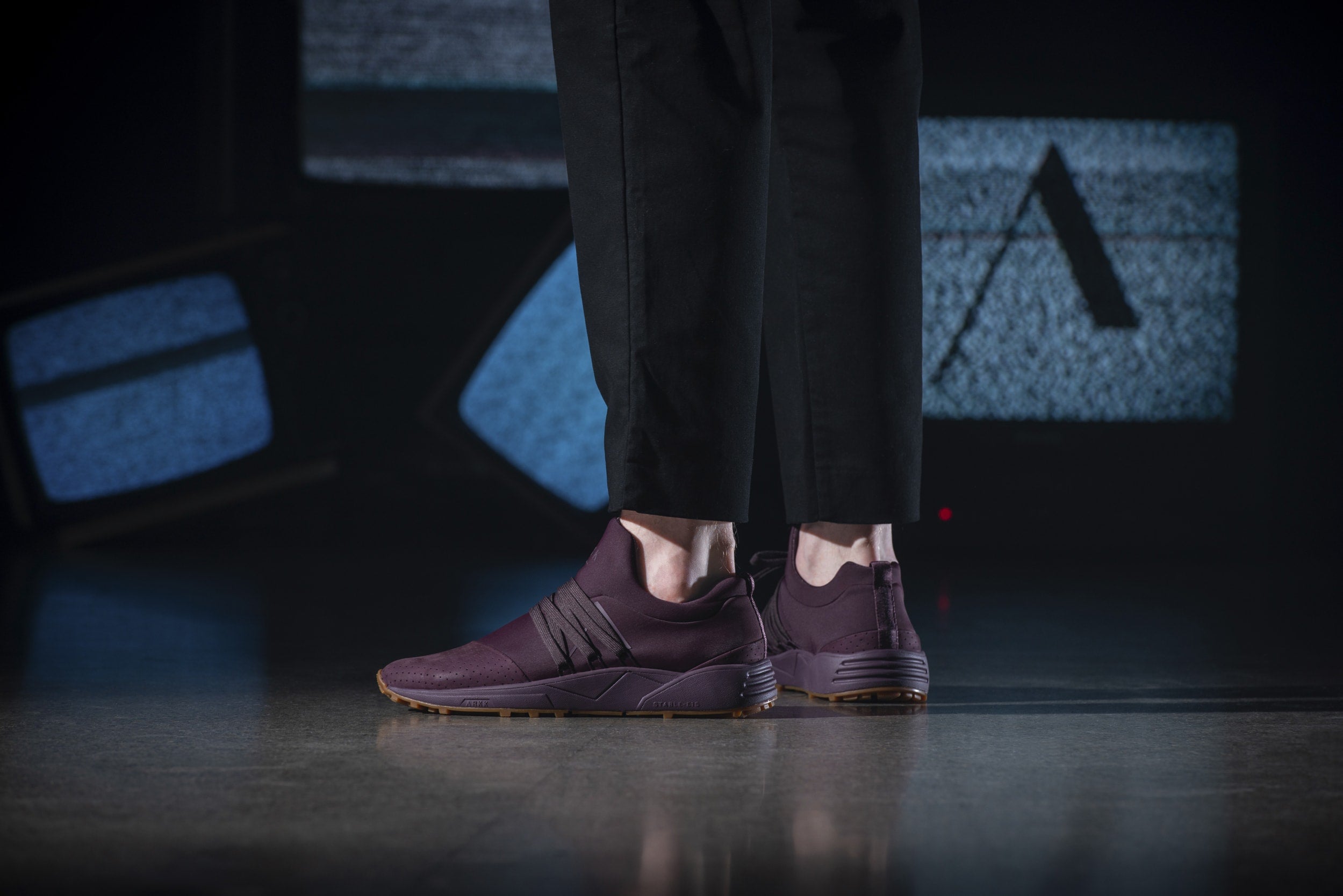 ARKK Collection Raven Nubuck S-E15 Vibram® Dark Bordeaux Gum - Men Raven Dark Bordeaux