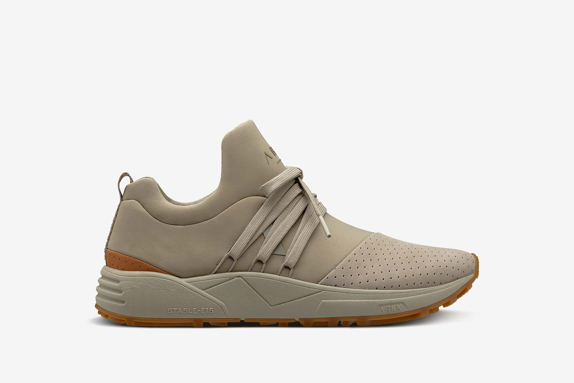 ARKK Collection Raven Nubuck S-E15 Vibram Khaki Gum - Men Raven Khaki Gum