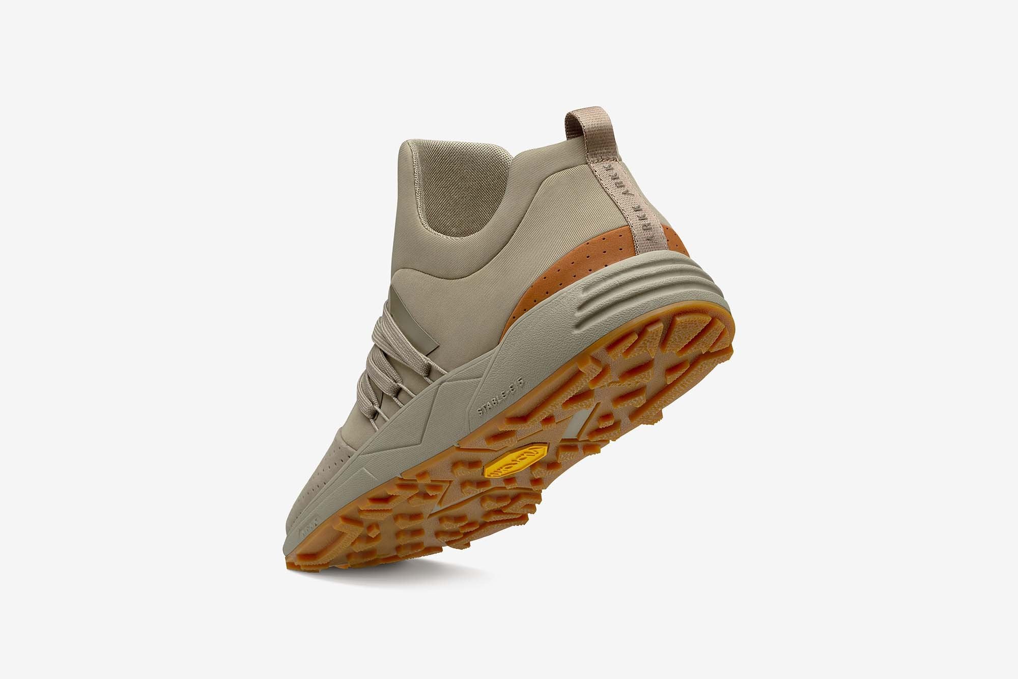 ARKK Collection Raven Nubuck S-E15 Vibram Khaki Gum - Women Raven