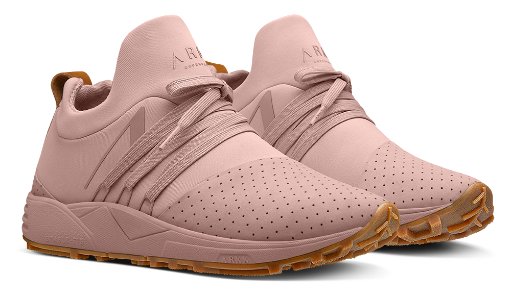 ARKK Collection Raven Nubuck S-E15 Vibram | Misty Rose Brown Gum | Women Raven