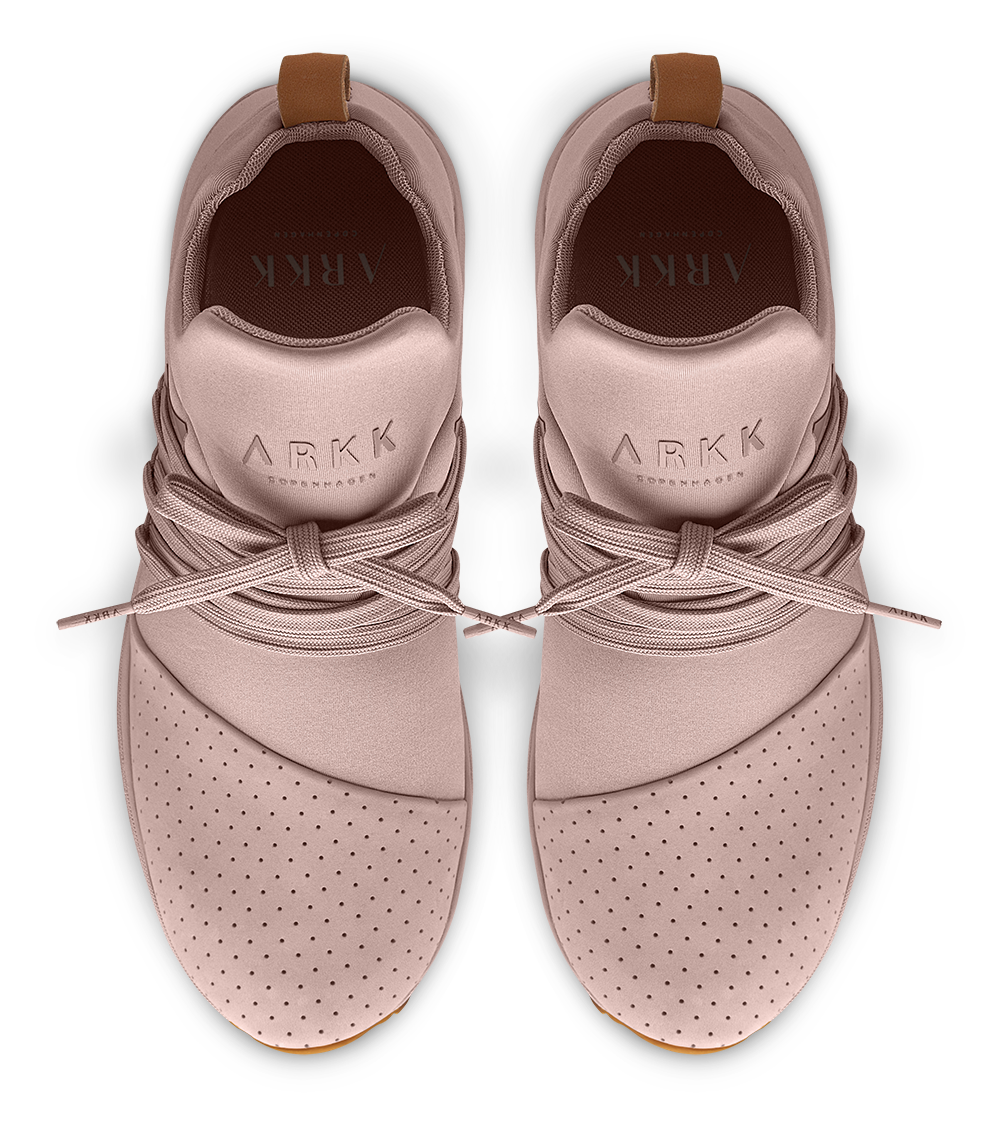 ARKK Collection Raven Nubuck S-E15 Vibram | Misty Rose Brown Gum | Women Raven