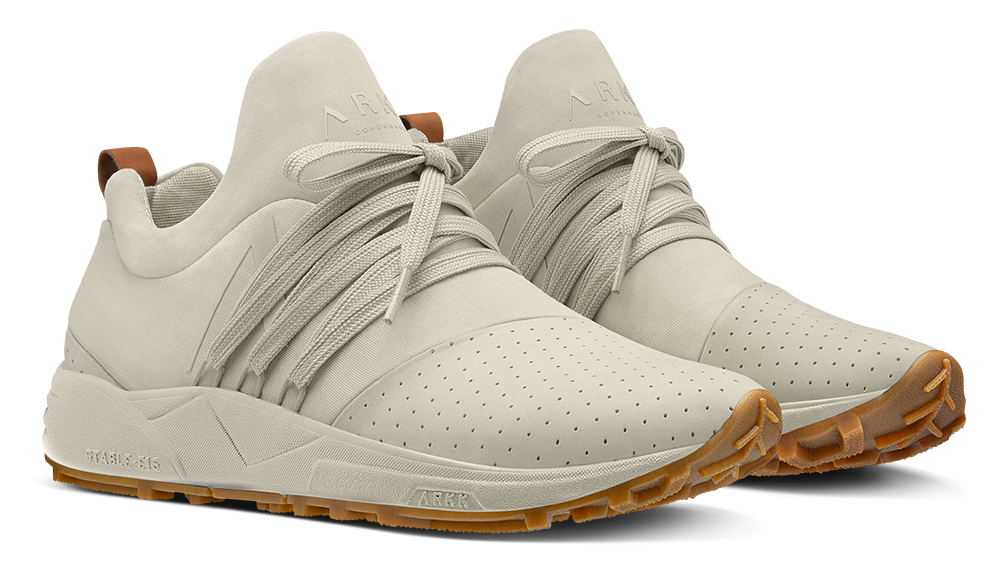 ARKK Collection Raven Nubuck S-E15 Vibram | Pelican Brown Gum | Men Raven
