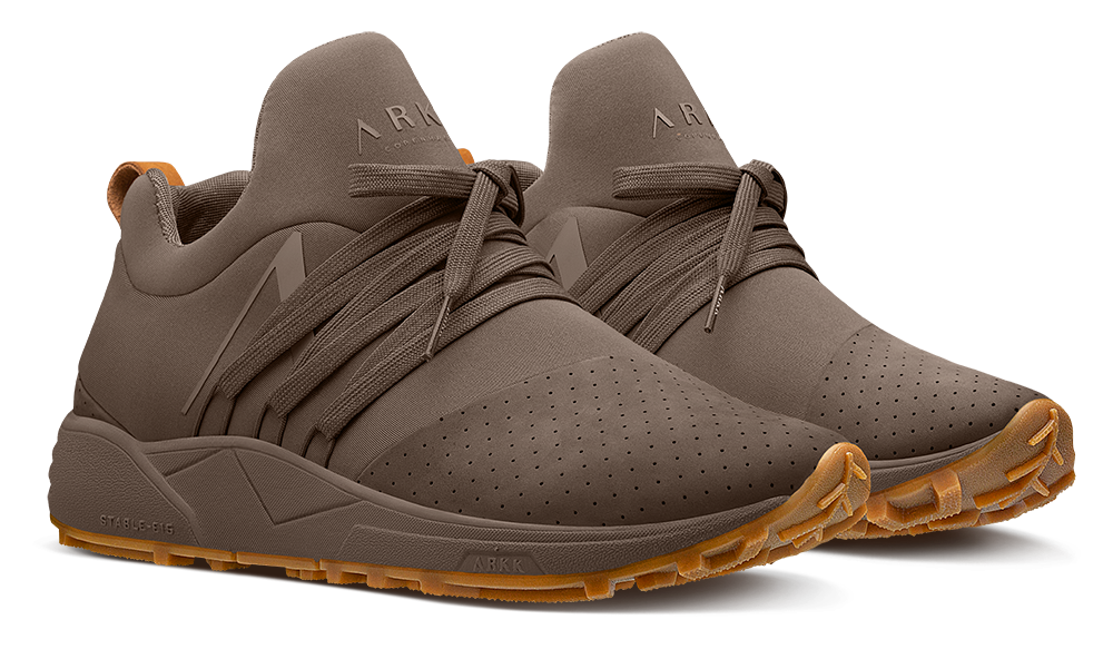 ARKK Collection Raven Nubuck S-E15 Vibram | Pine Bark Brown Gum | Men Raven