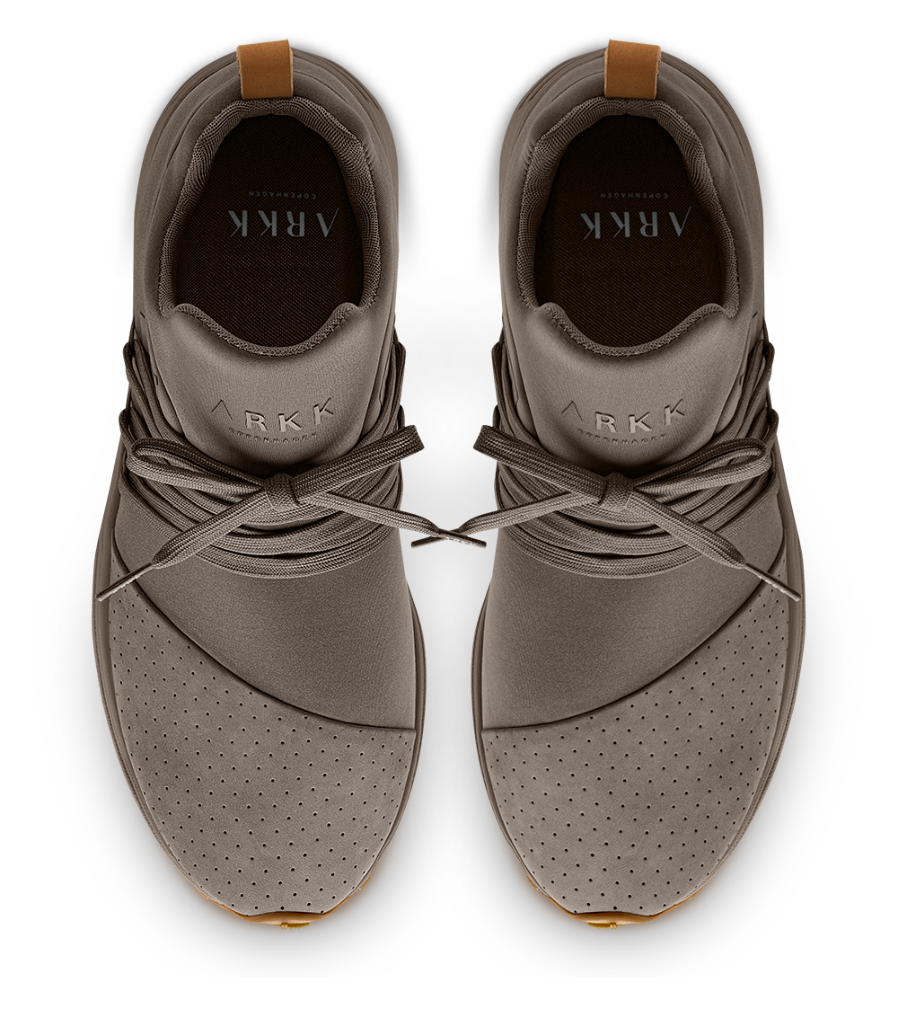 ARKK Collection Raven Nubuck S-E15 Vibram | Pine Bark Brown Gum | Men Raven