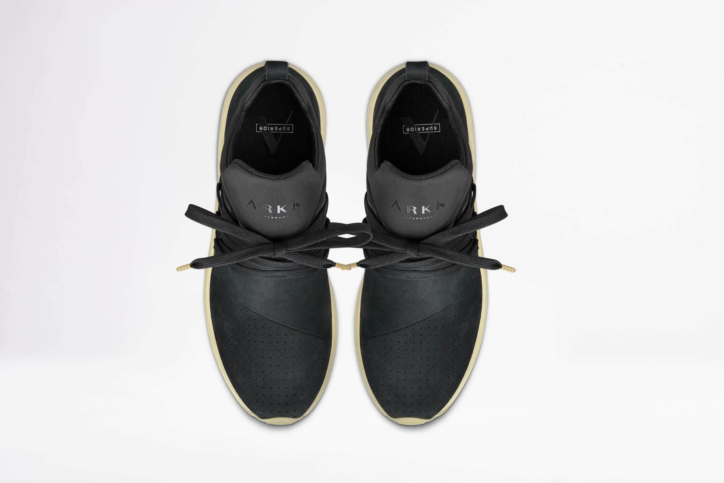 ARKK Collection Raven S-E15 Black Full Nubuck - Men Raven Black