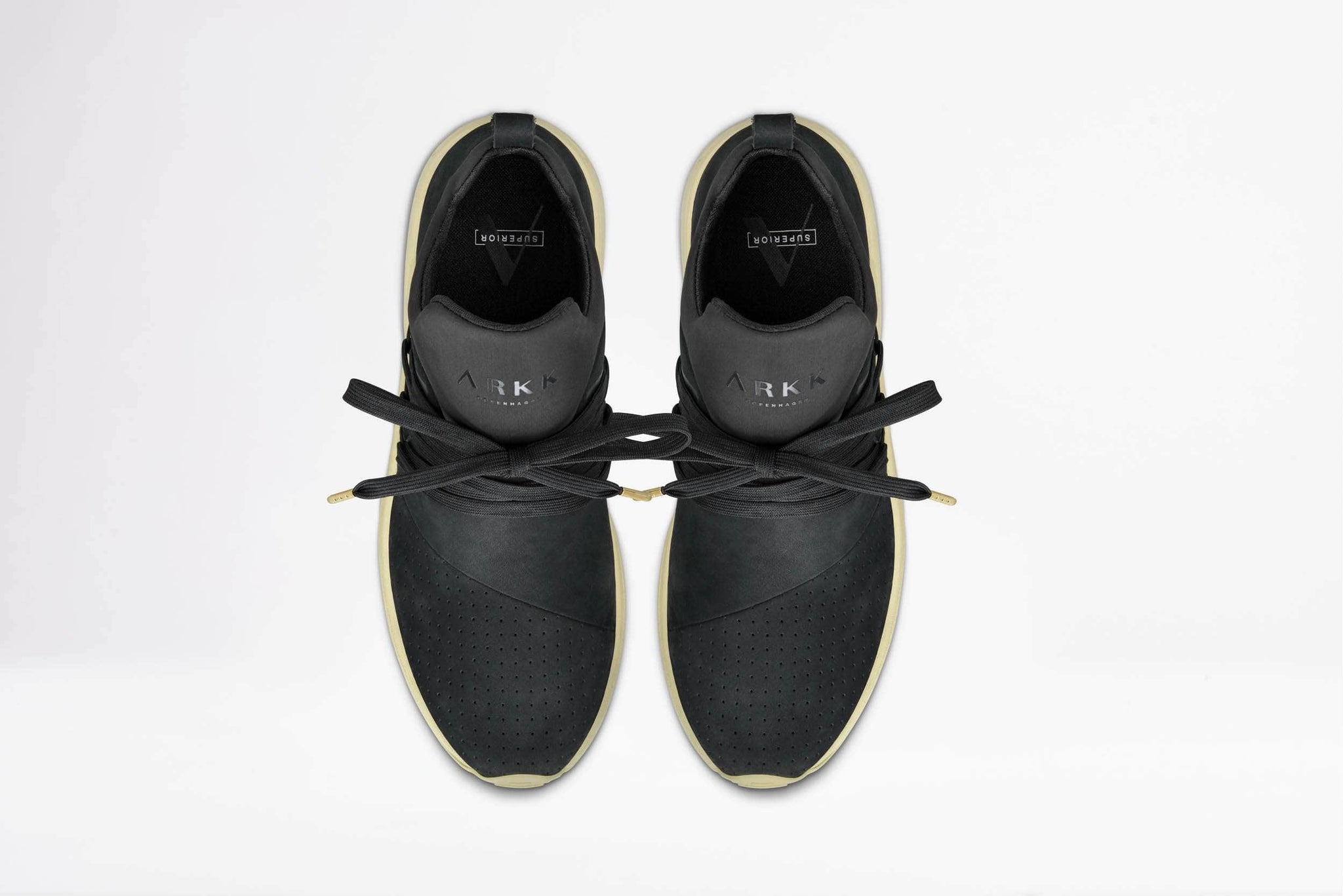 ARKK Collection Raven S-E15 Black Full Nubuck - Men Raven Black