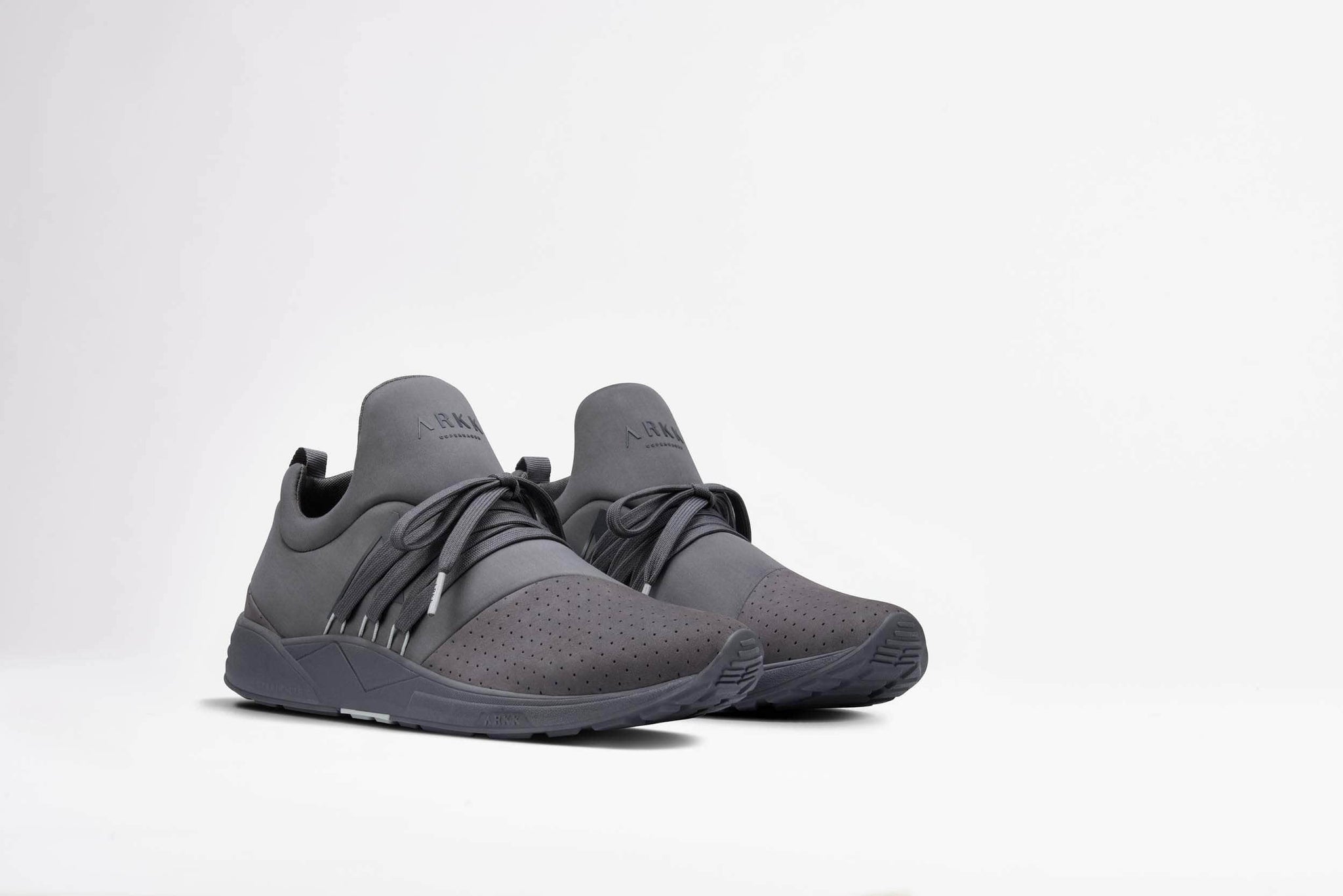 ARKK Collection Raven S-E15 Dark Grey Nubuck - Men Raven Dark Grey