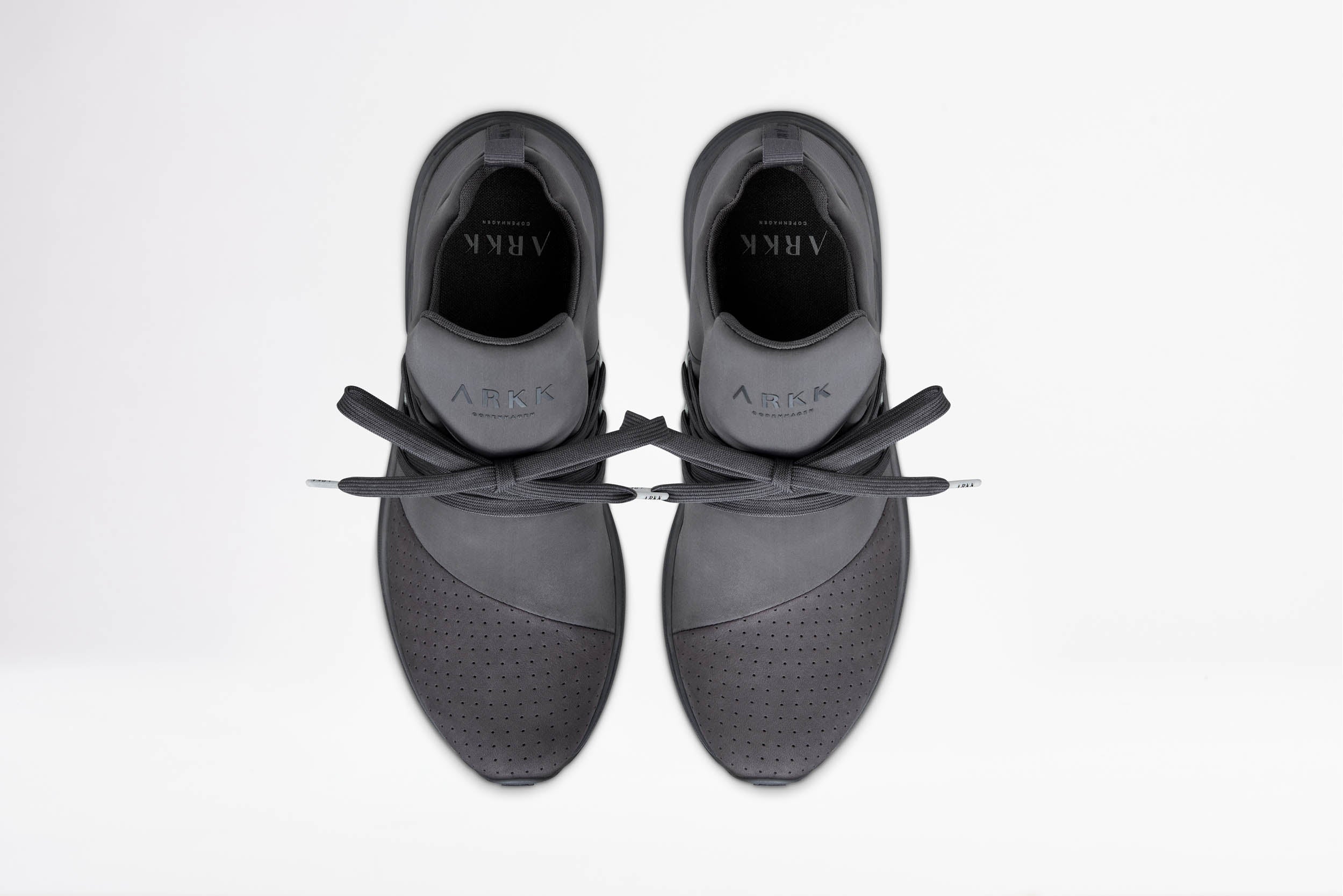 ARKK Collection Raven S-E15 Dark Grey Nubuck - Men Raven Dark Grey