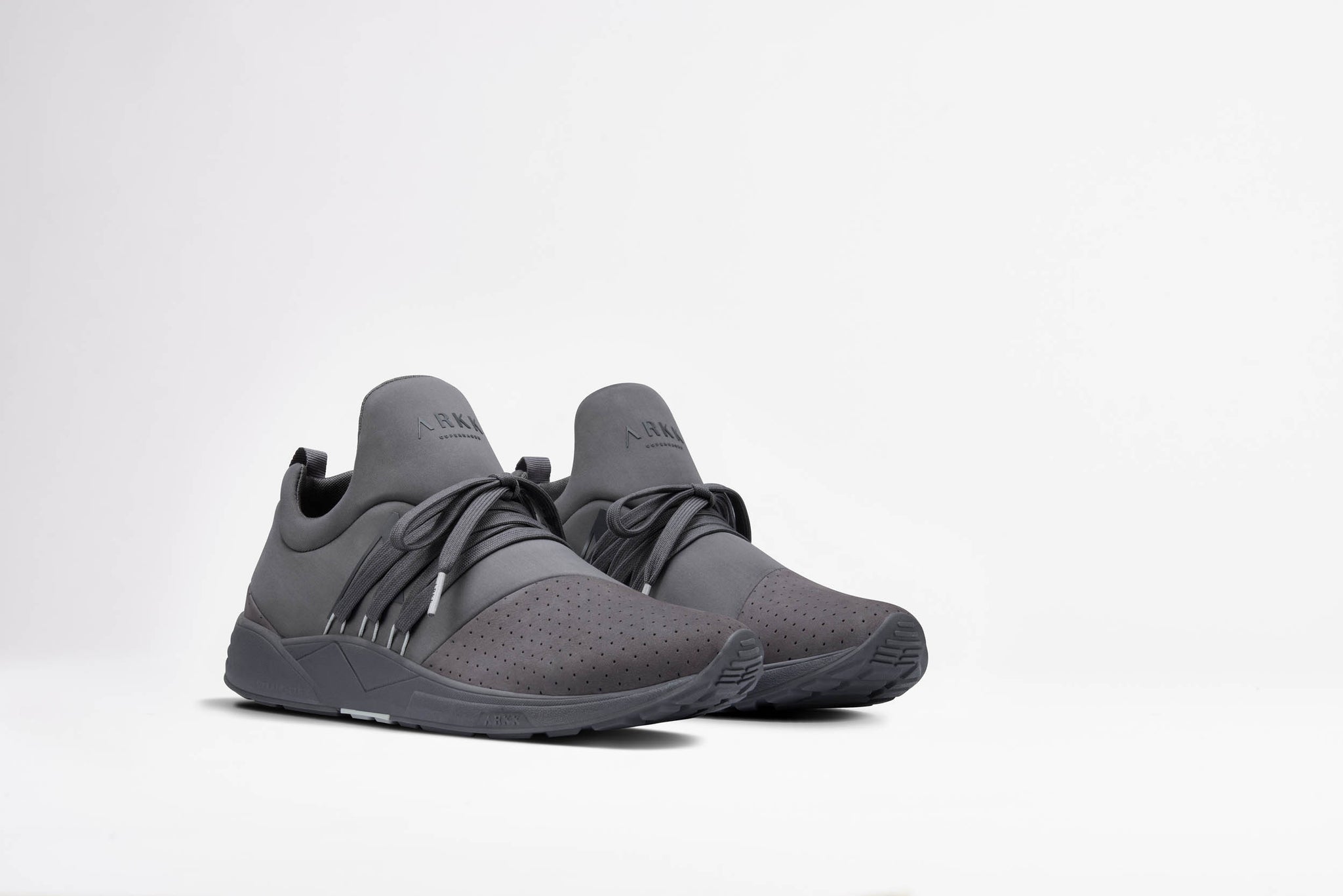ARKK Collection Raven S-E15 Dark Grey Nubuck - Women Raven Dark Grey