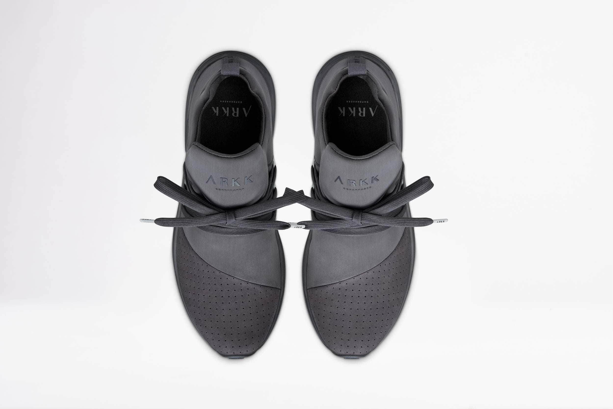 ARKK Collection Raven S-E15 Dark Grey Nubuck - Women Raven Dark Grey
