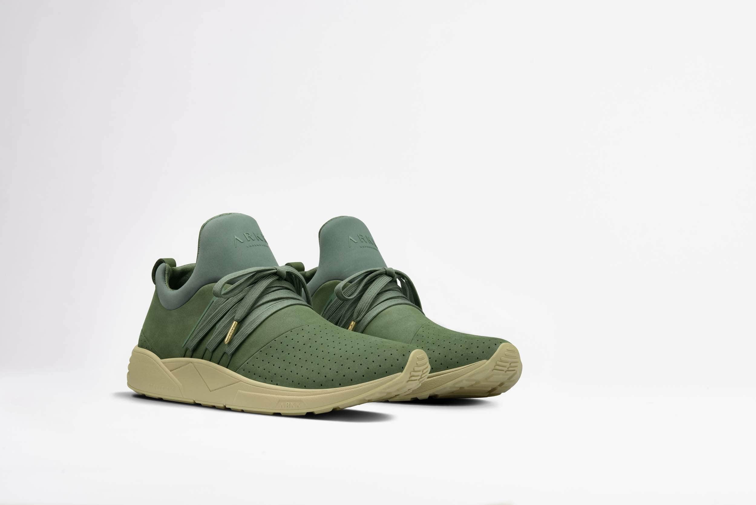 ARKK Collection Raven S-E15 Dusty Green Full Nubuck - Men Raven Dusty Green