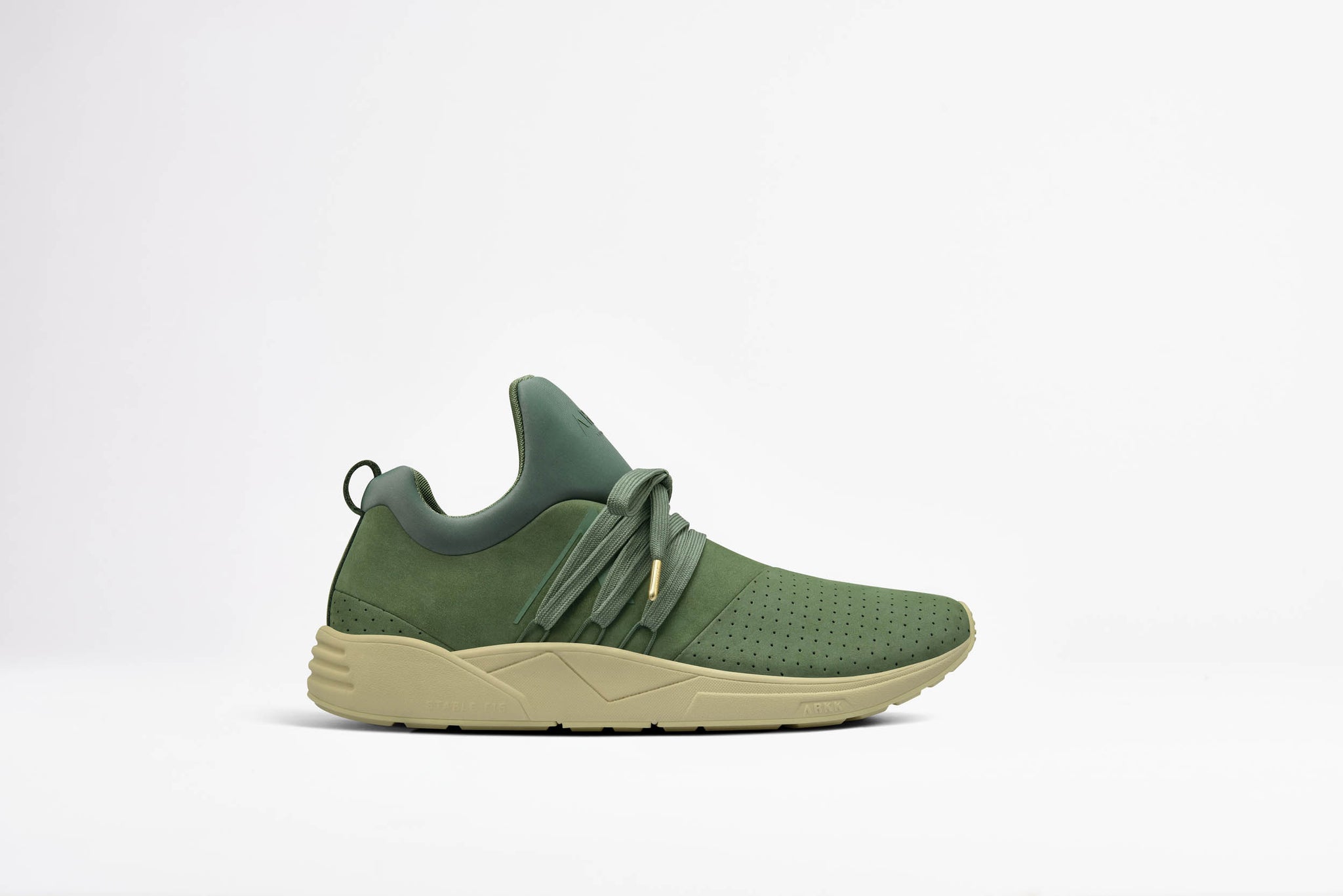 ARKK Collection Raven S-E15 Dusty Green Full Nubuck - Men Raven Dusty Green