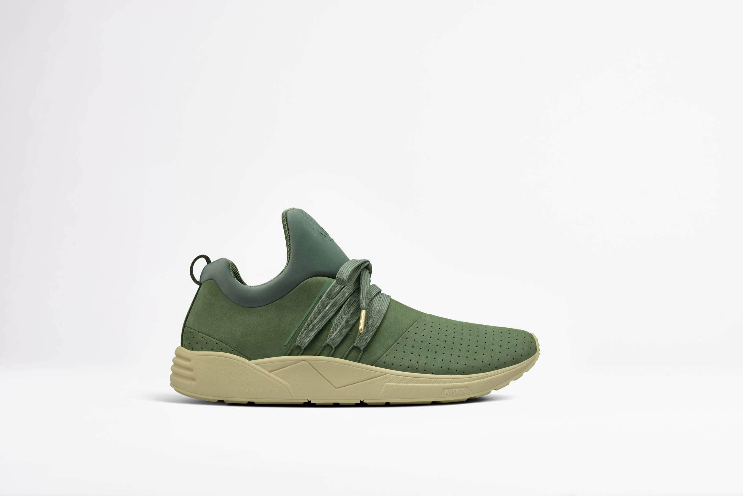 ARKK Collection Raven S-E15 Dusty Green Full Nubuck - Men Raven Dusty Green