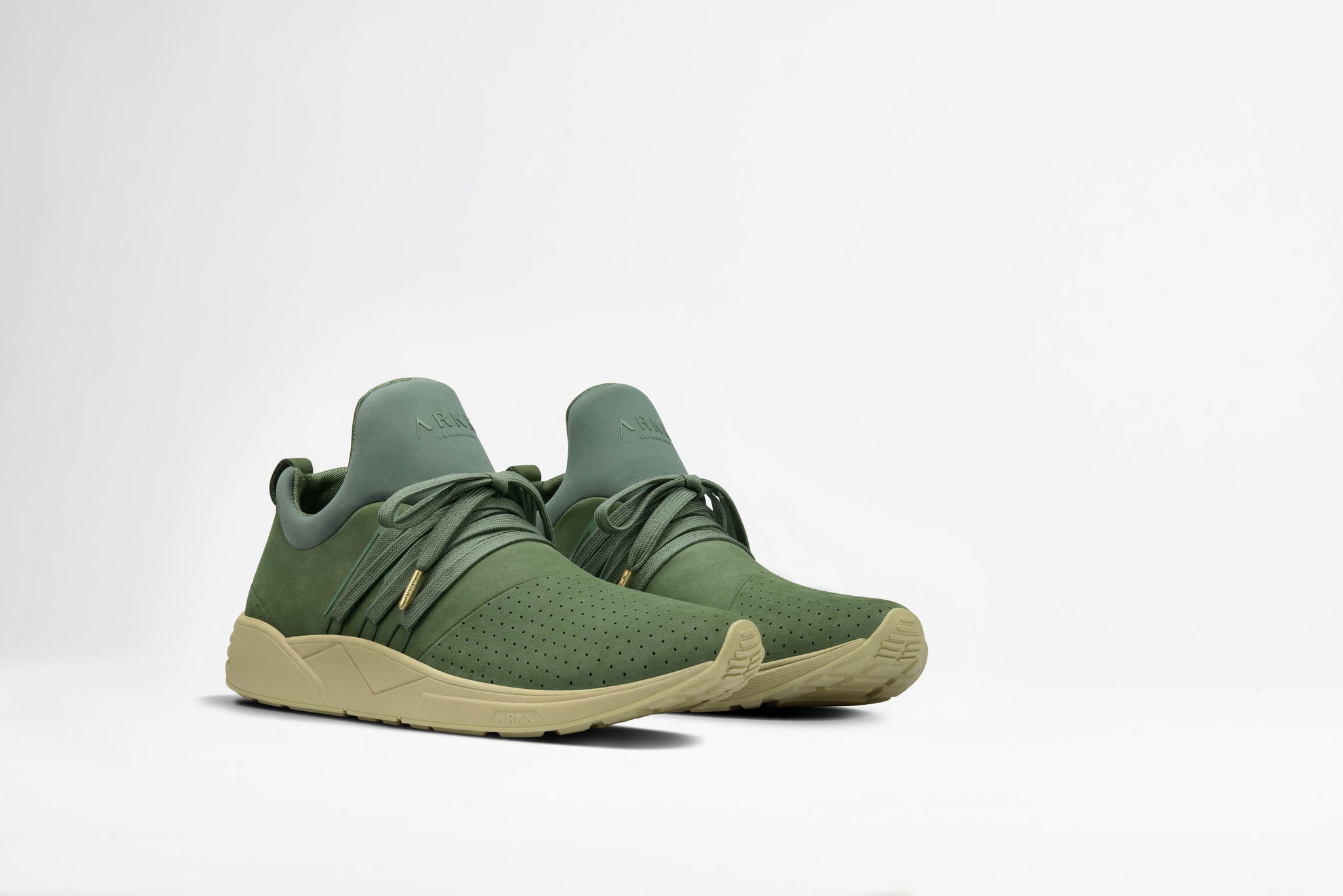 ARKK Collection Raven S-E15 | Dusty Green Full Nubuck | Women Raven Dusty Green