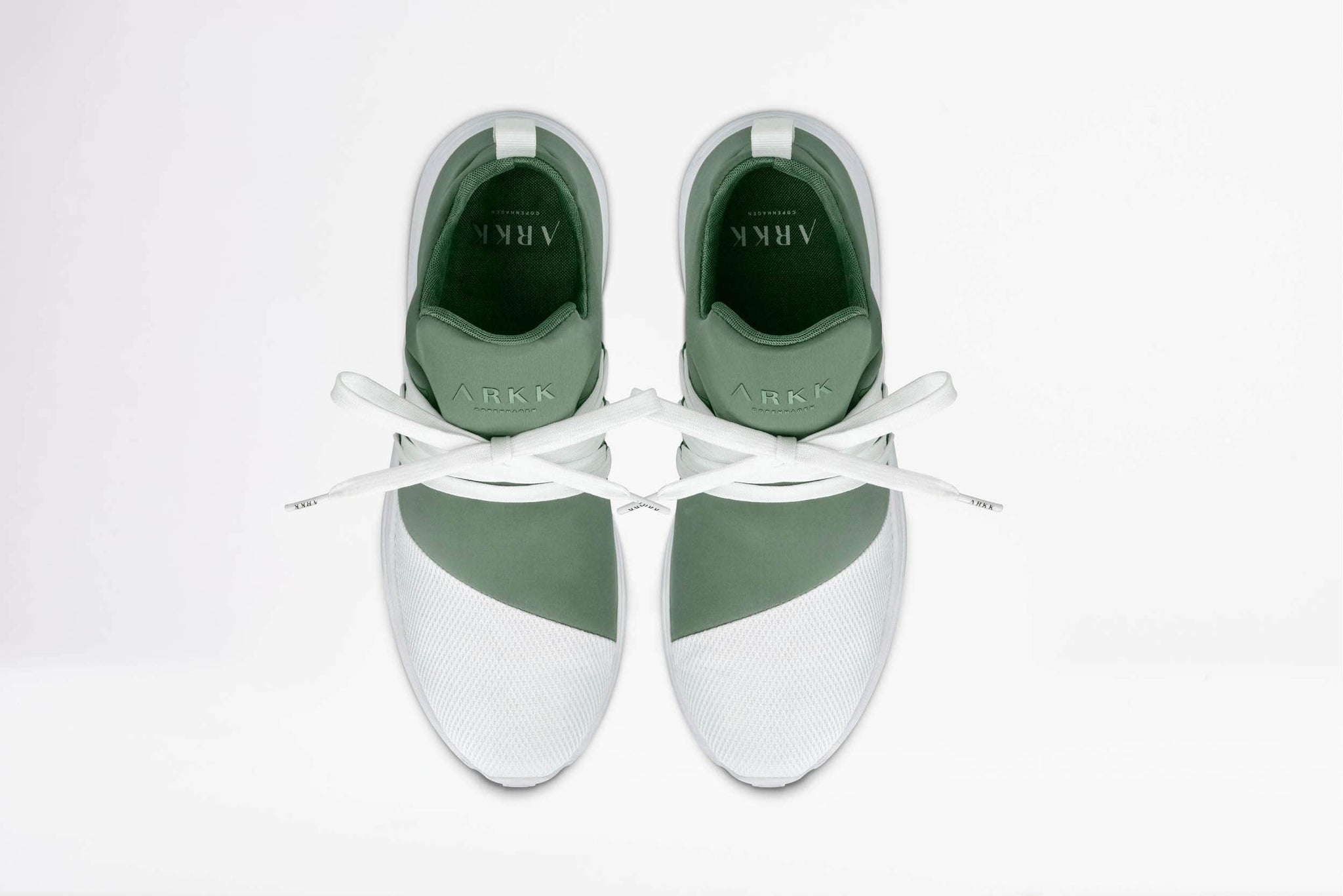 ARKK Collection Raven S-E15 Dusty Green White - Women Raven Dusty Green