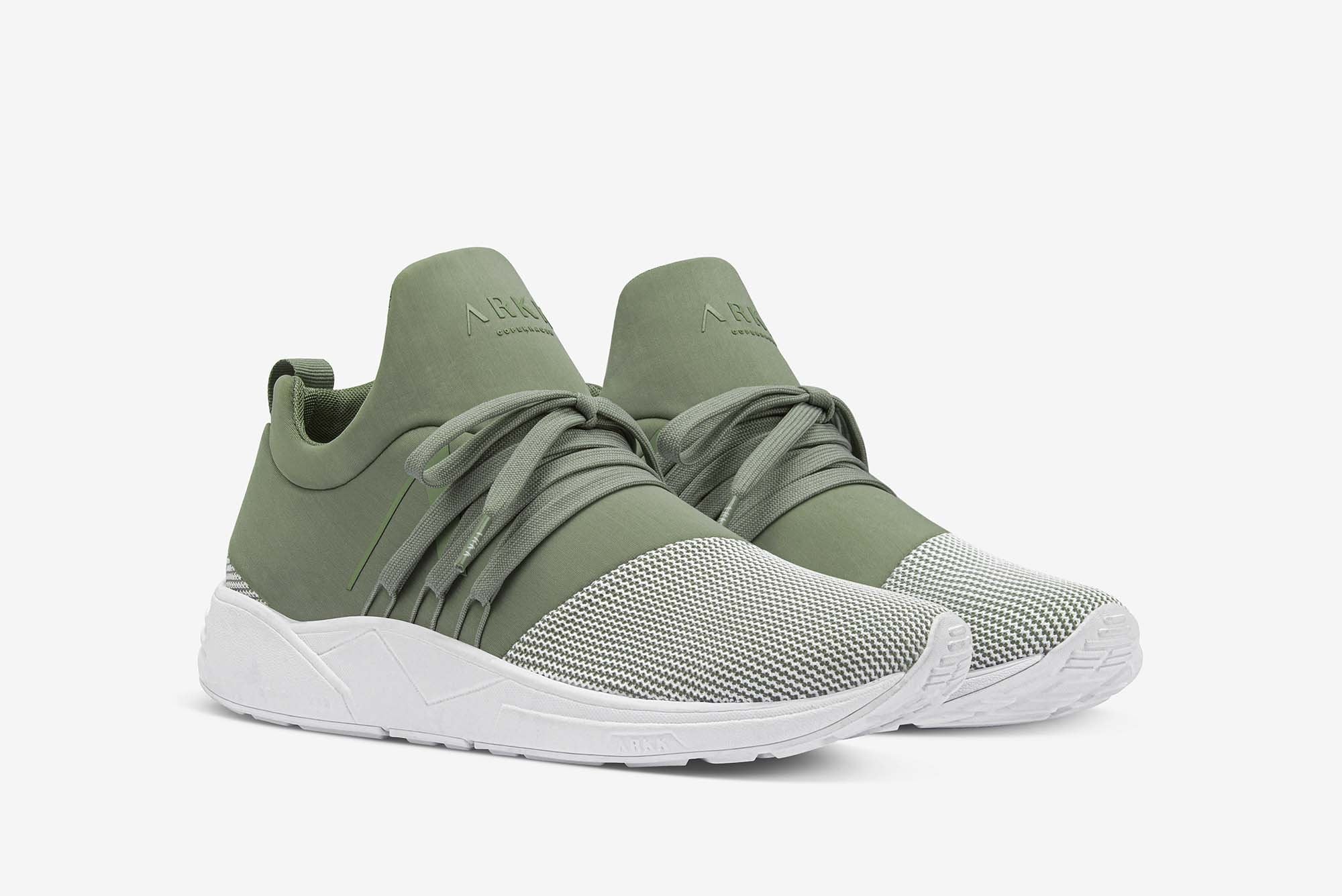 ARKK Collection Raven S-E15 Granite Green Off White Mesh - Men Raven
